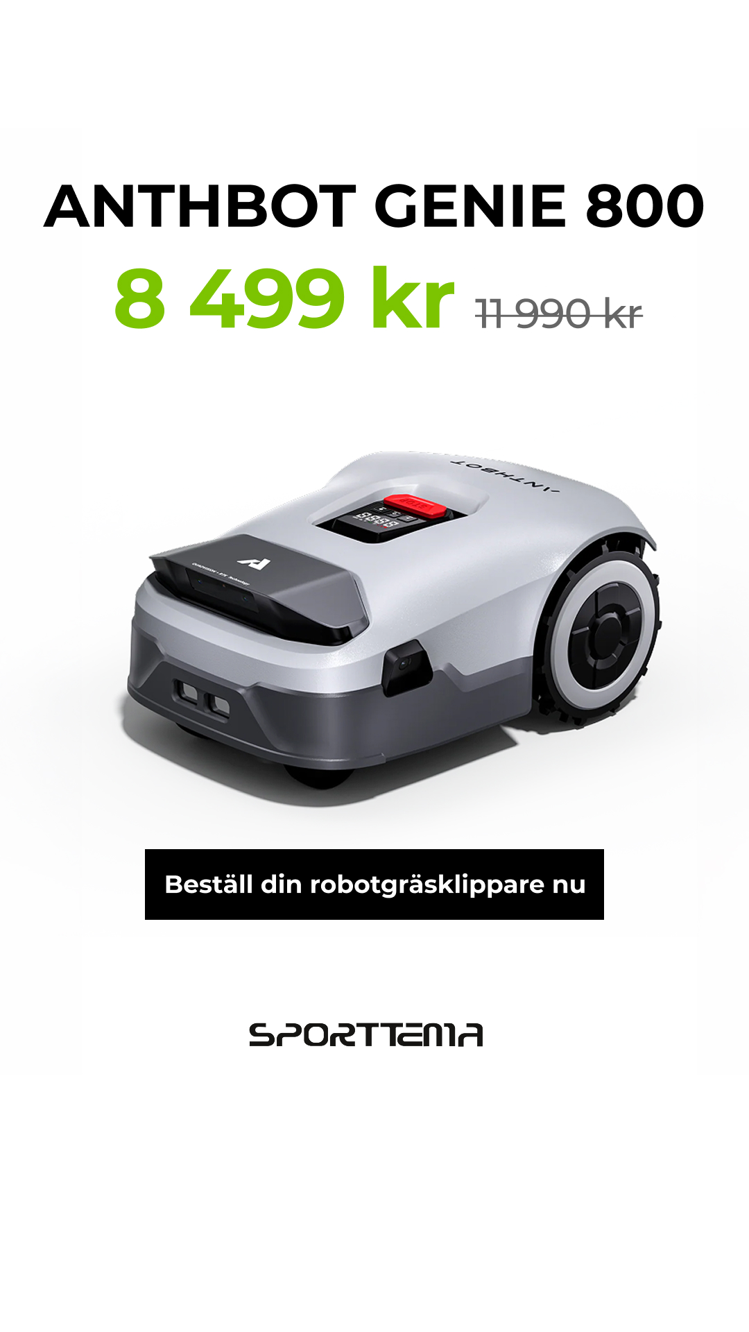 Sporttema Facebook ad from Jun 8, 2026