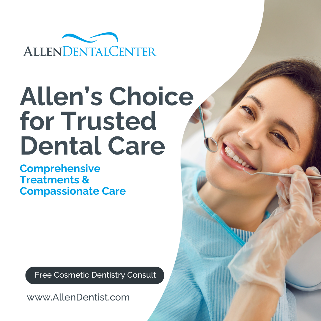 Allen Dental Center Facebook ad: Free Smile Makeover Consultation
