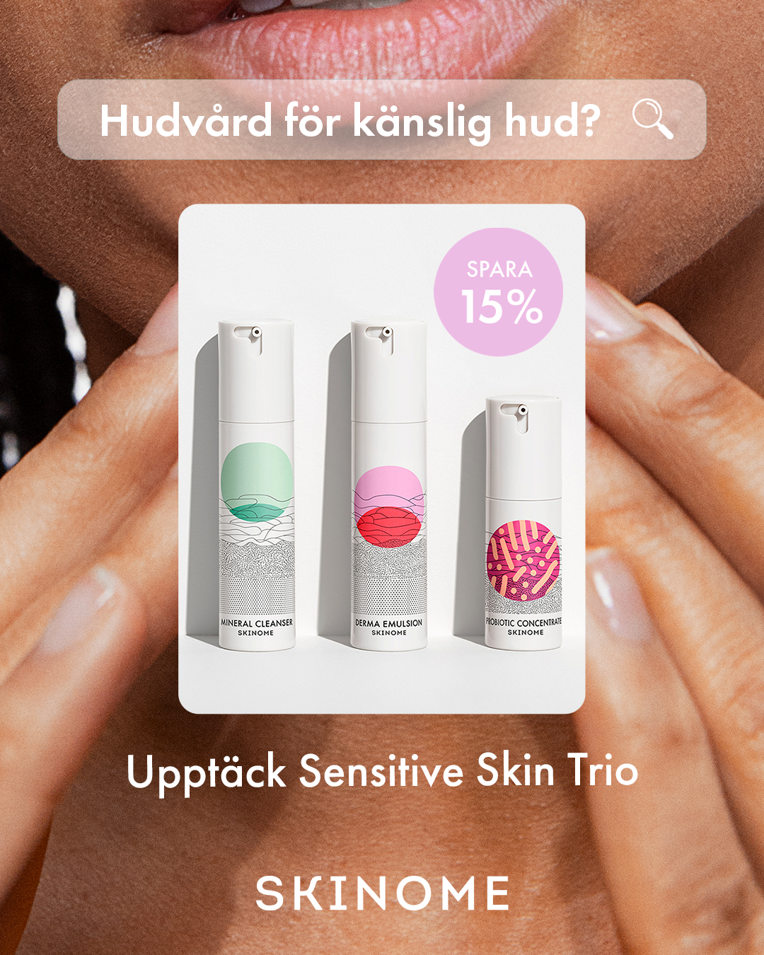 Skinome Facebook ad