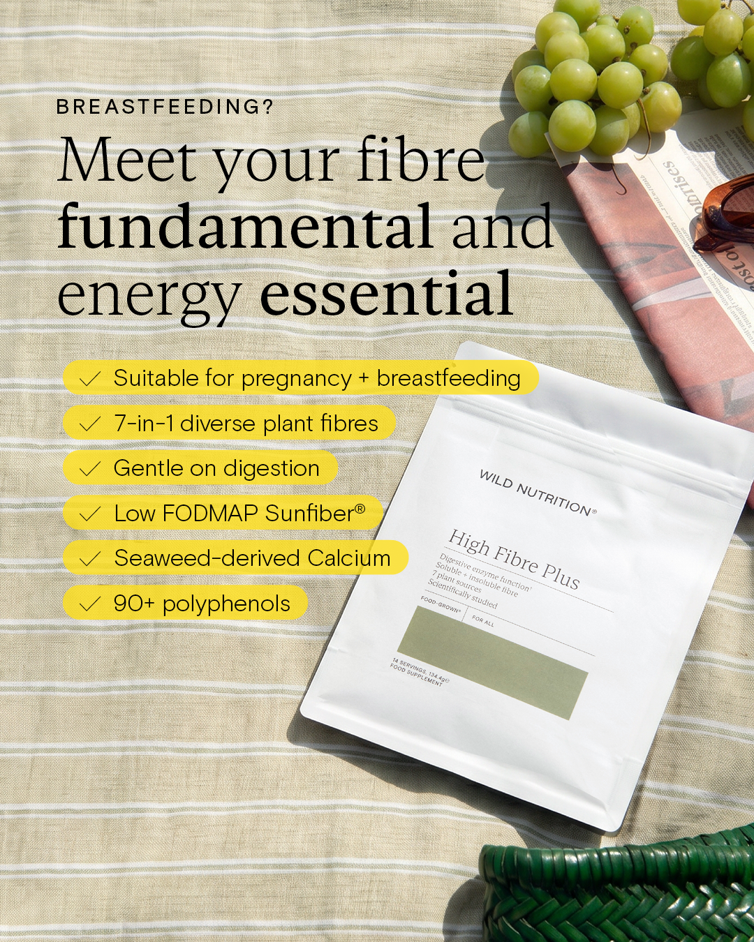 Wild Nutrition Facebook ad