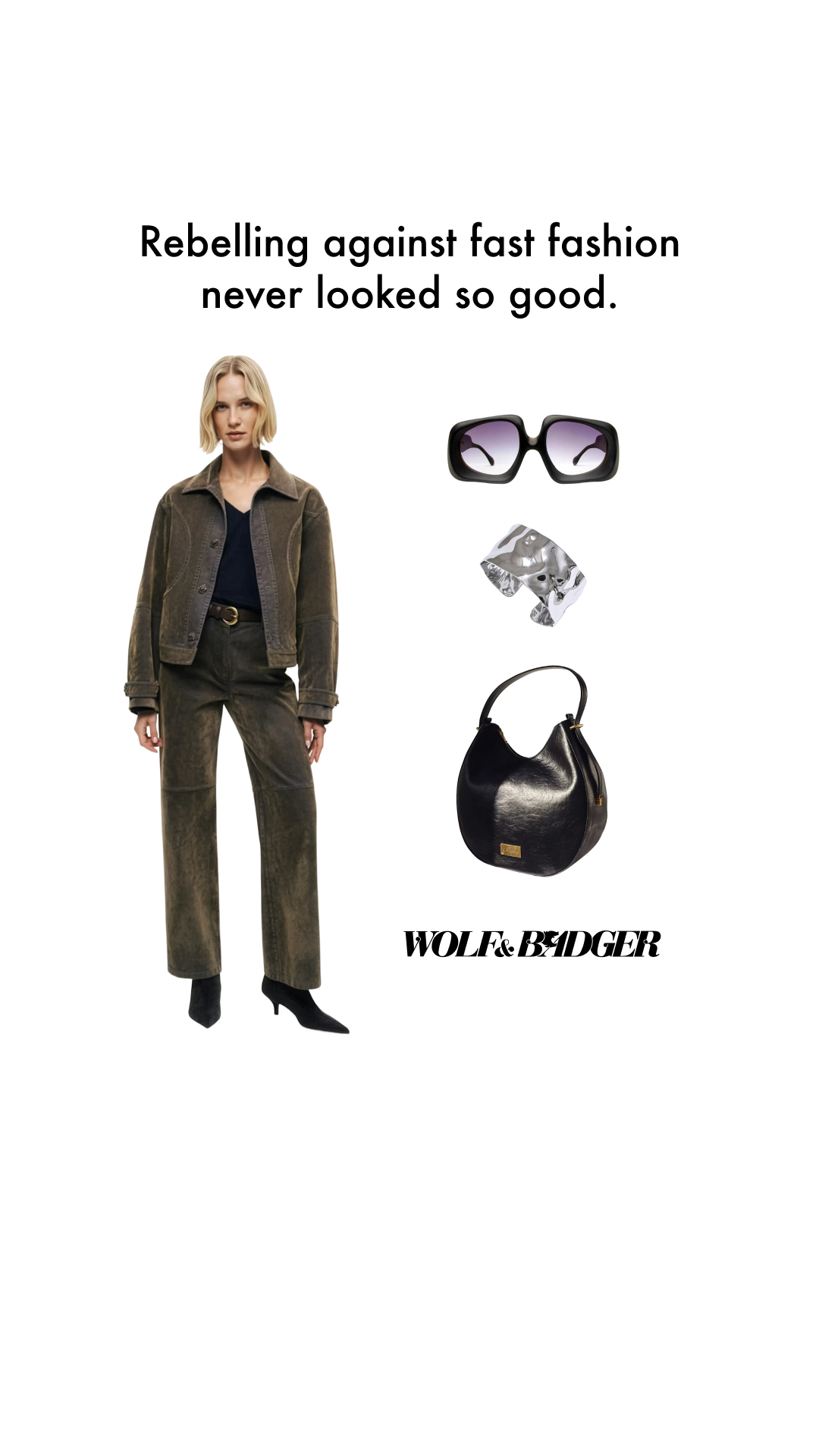 Wolf & Badger Facebook ad