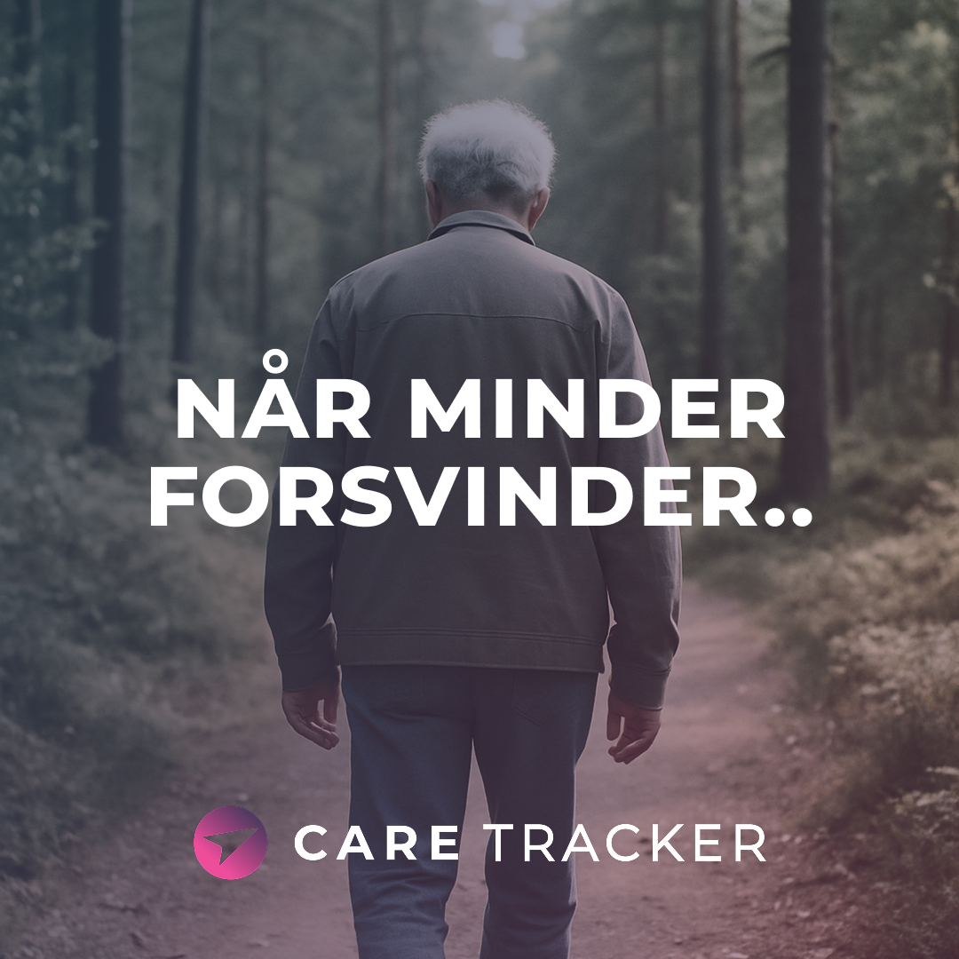 Care Tracker Facebook ad: Få ro i maven, når din ægtefælle er ude