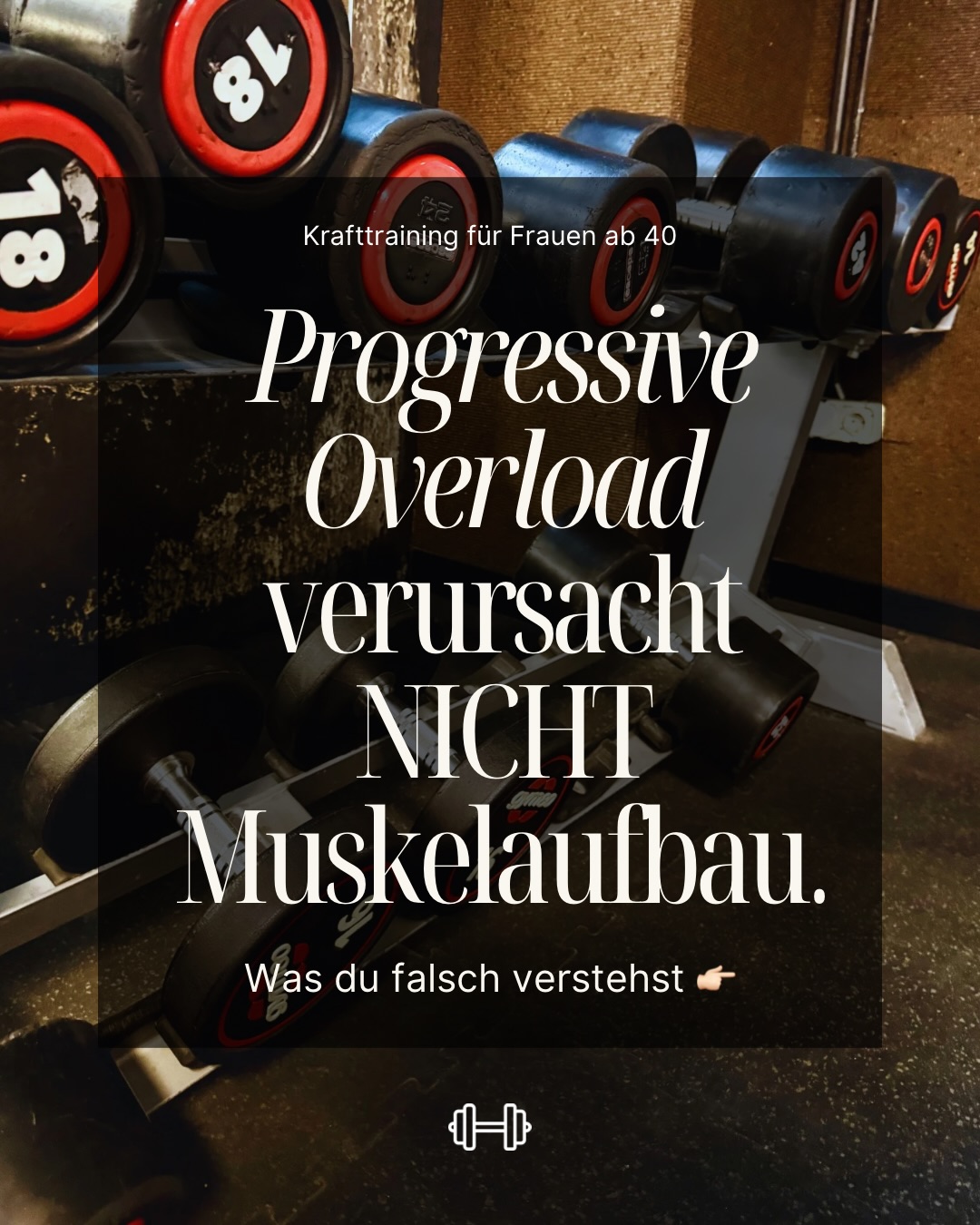 Strong Magazine Facebook ad: Die Fitnessindustrie hat vielen Frauen beigebracht, dass…