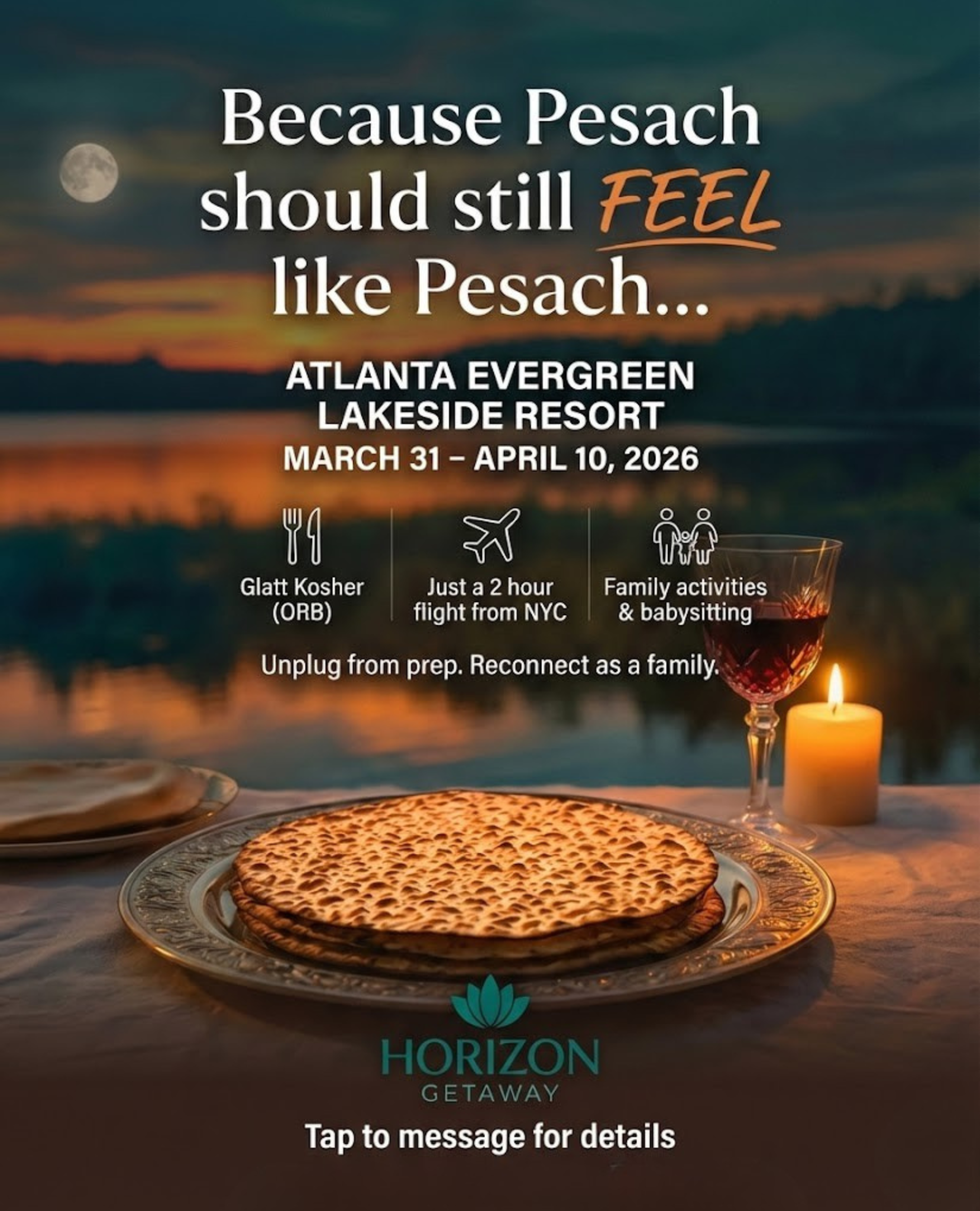 Horizon Getaway Facebook ad