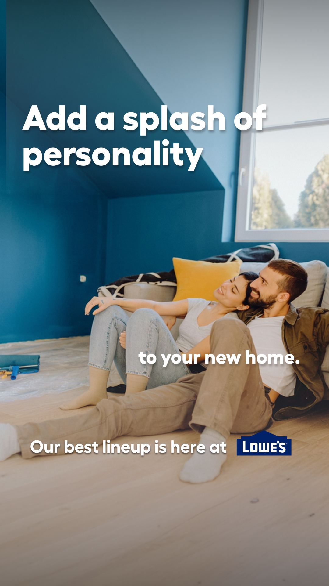 Lowe's Home Improvement Facebook ad: Embrace your home.