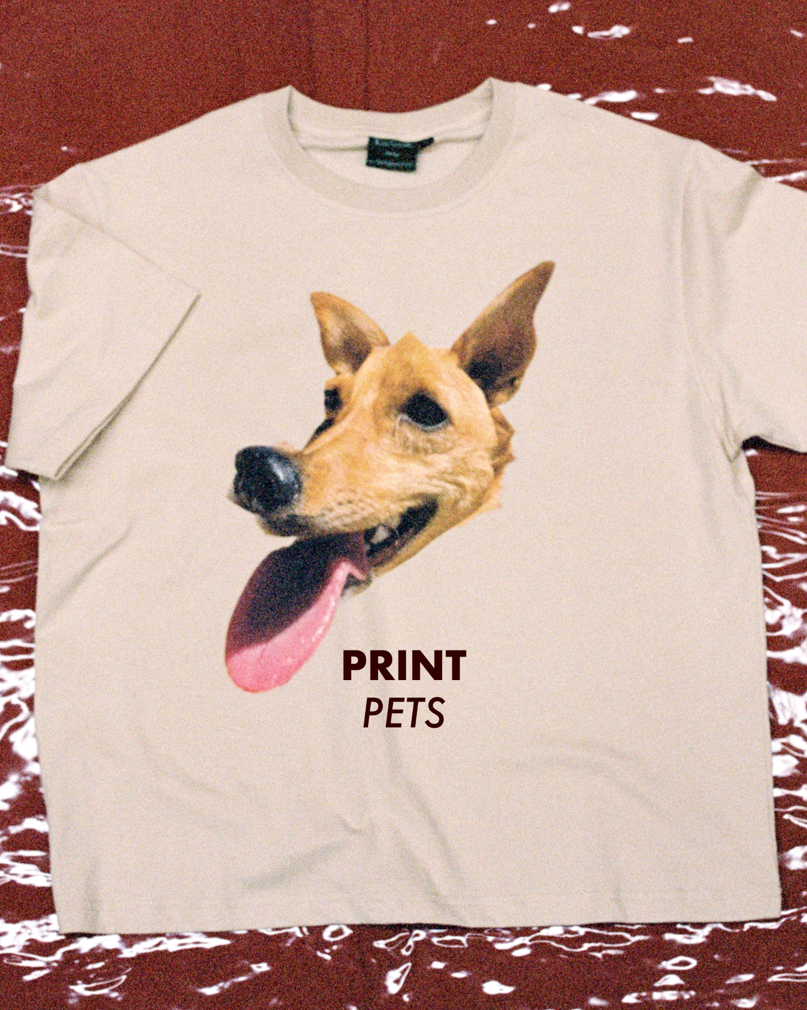 Das Automat Facebook ad: Custom t-shirts. Design help available.
