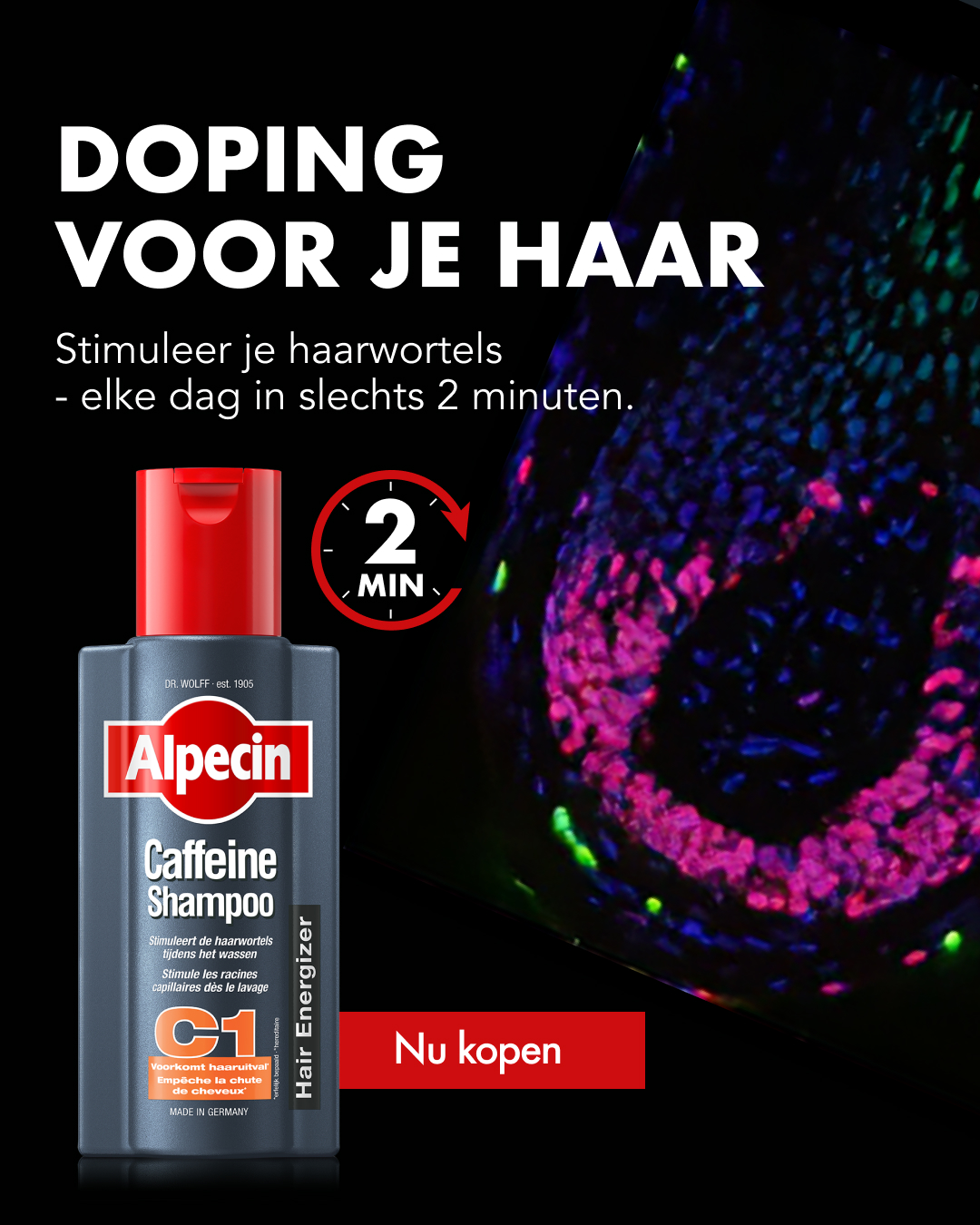 Alpecin Facebook ad
