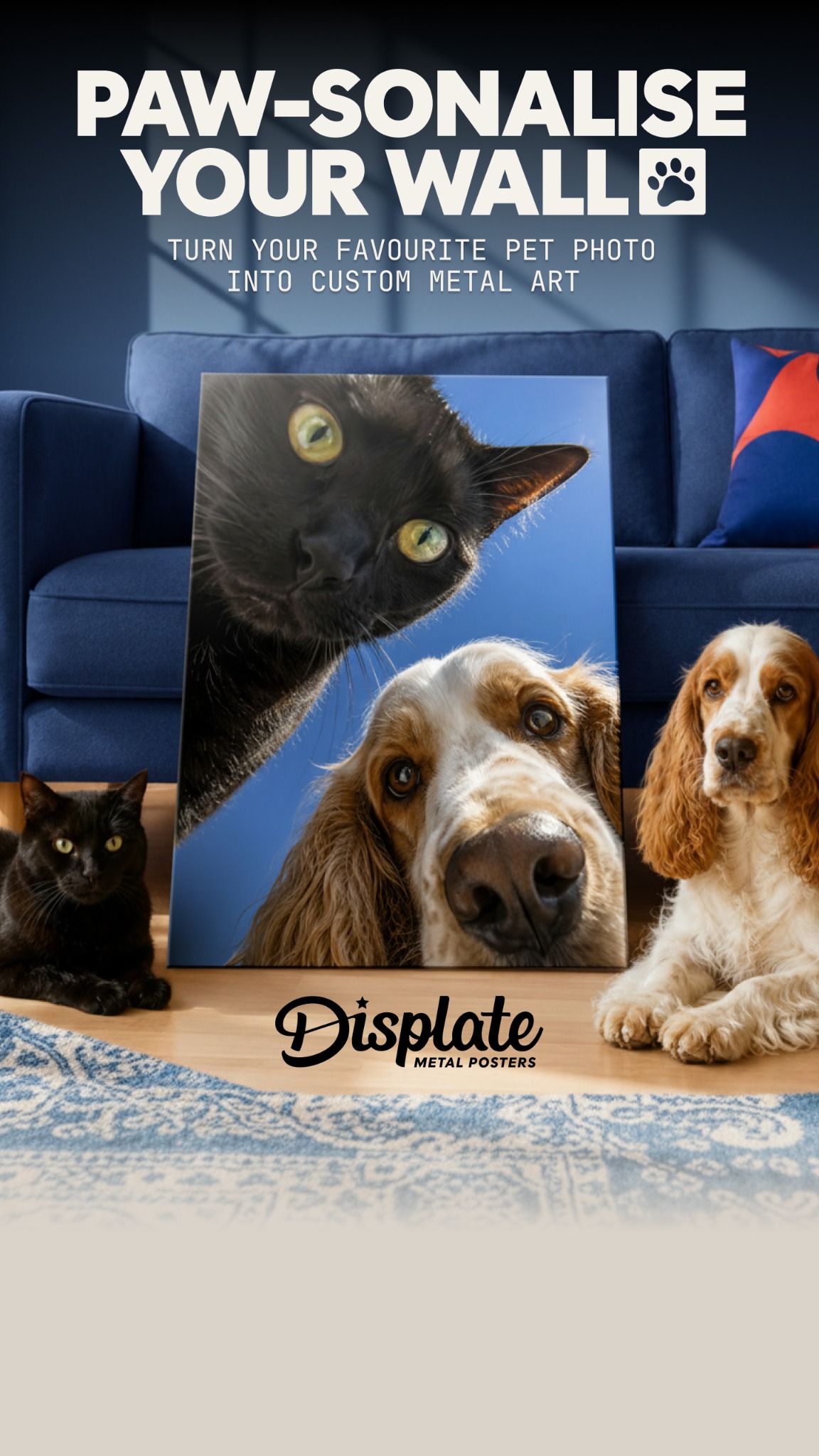 Displate Facebook ad