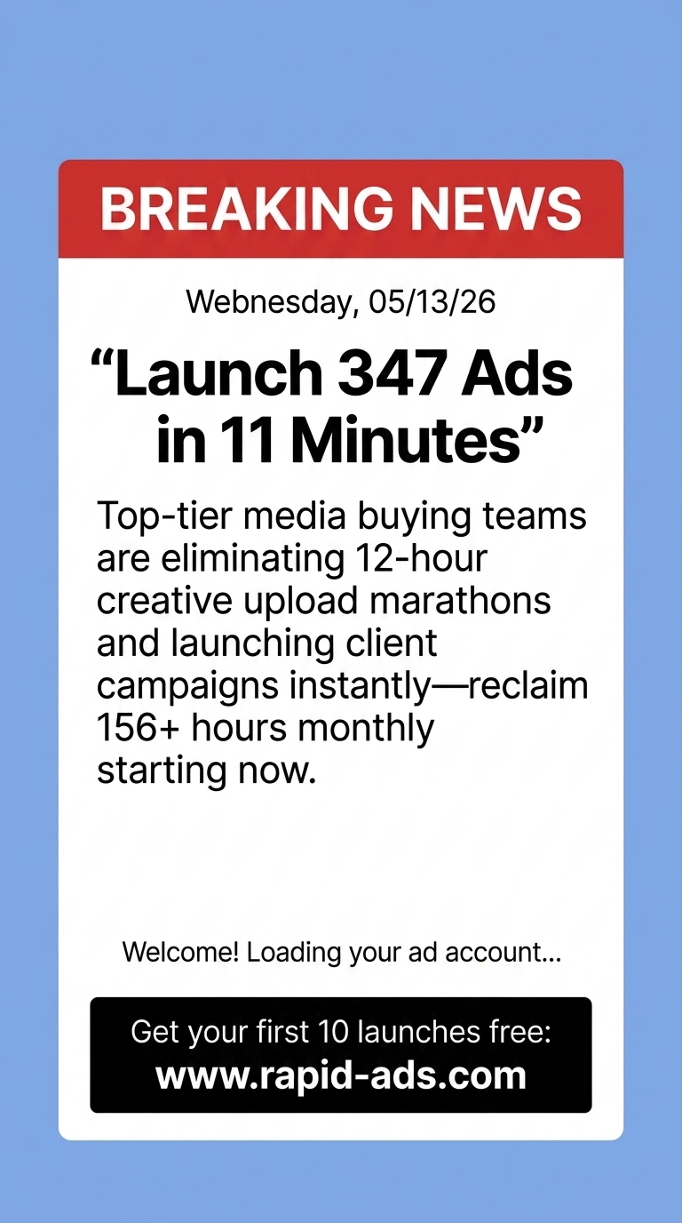 Rapid Ads Facebook ad