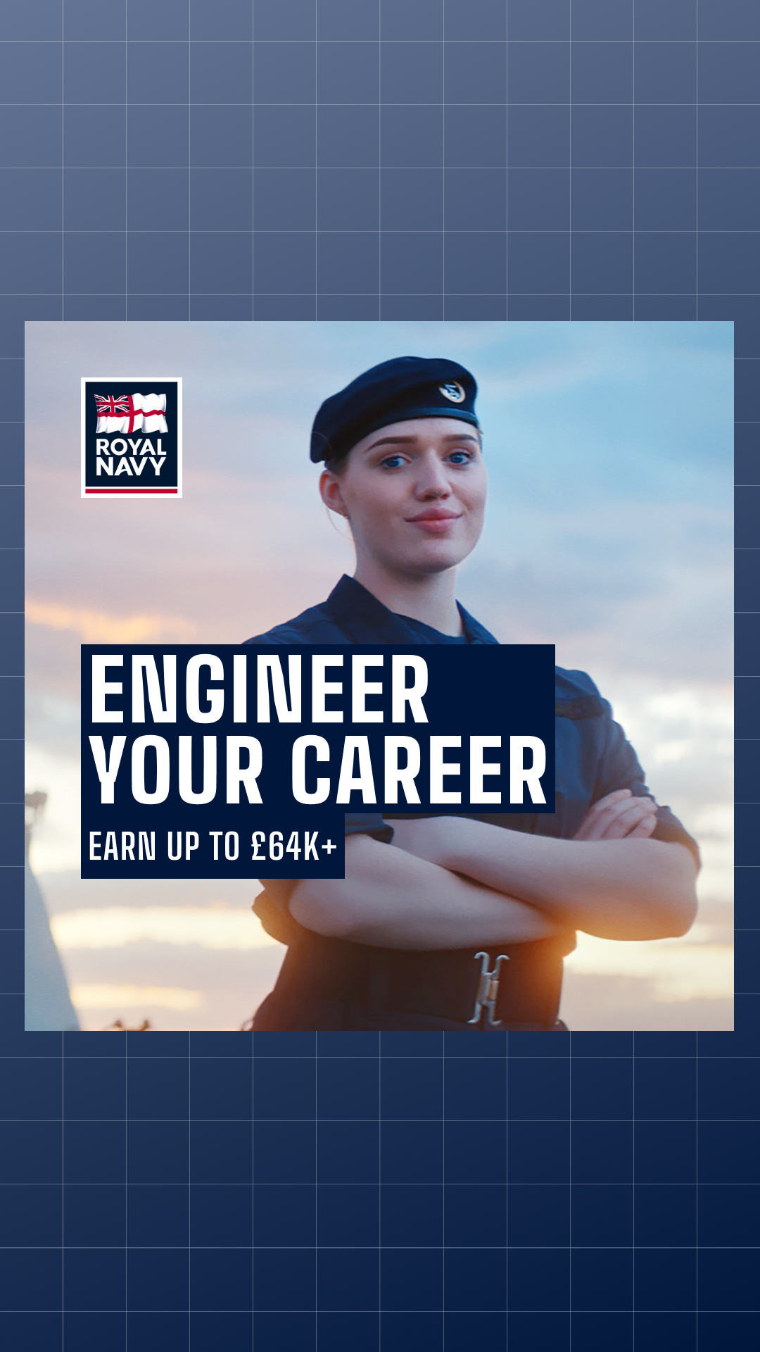 Royal Navy Recruitment Facebook ad