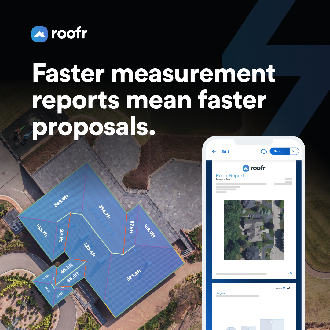 Roofr Facebook ad