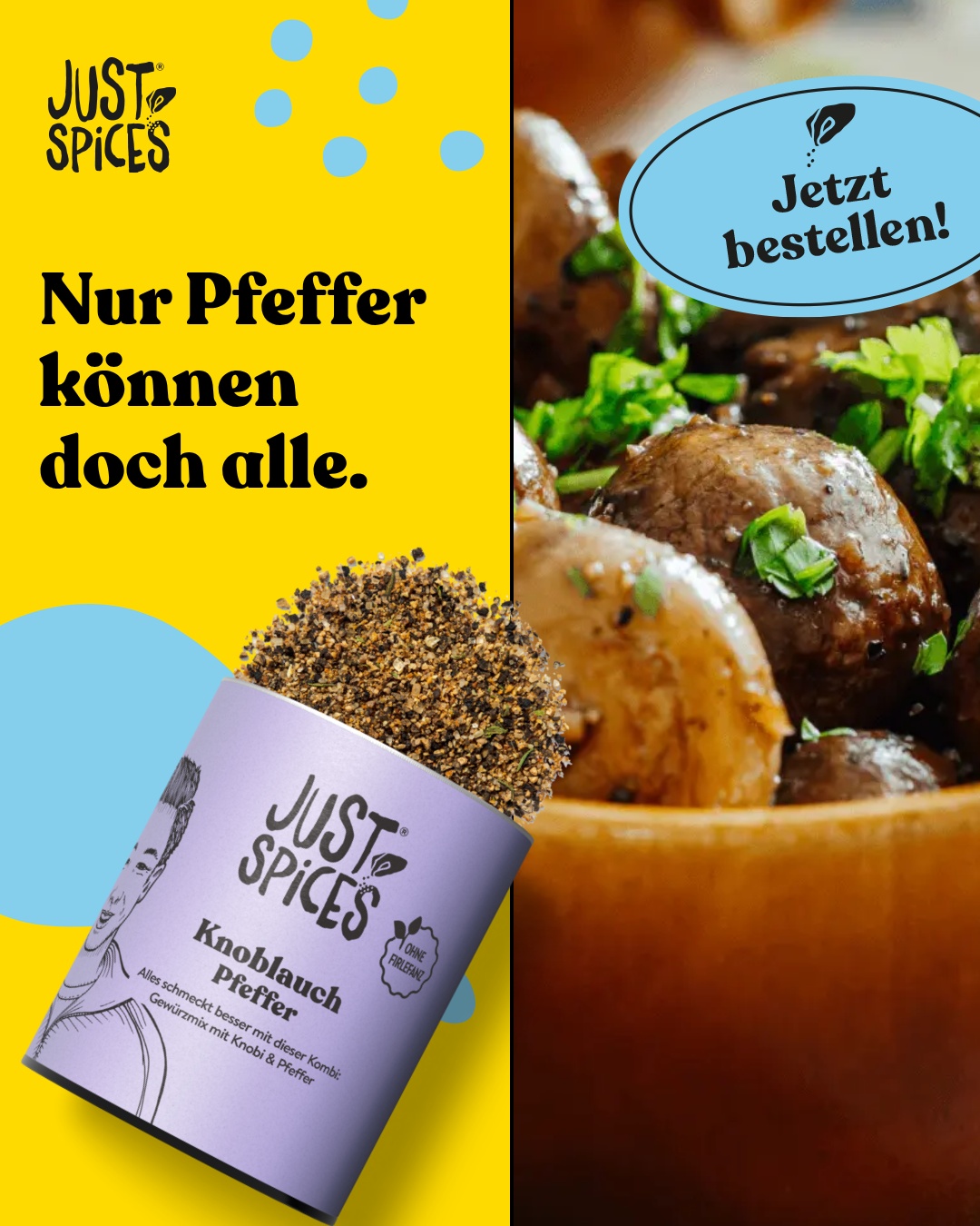Just Spices Facebook ad