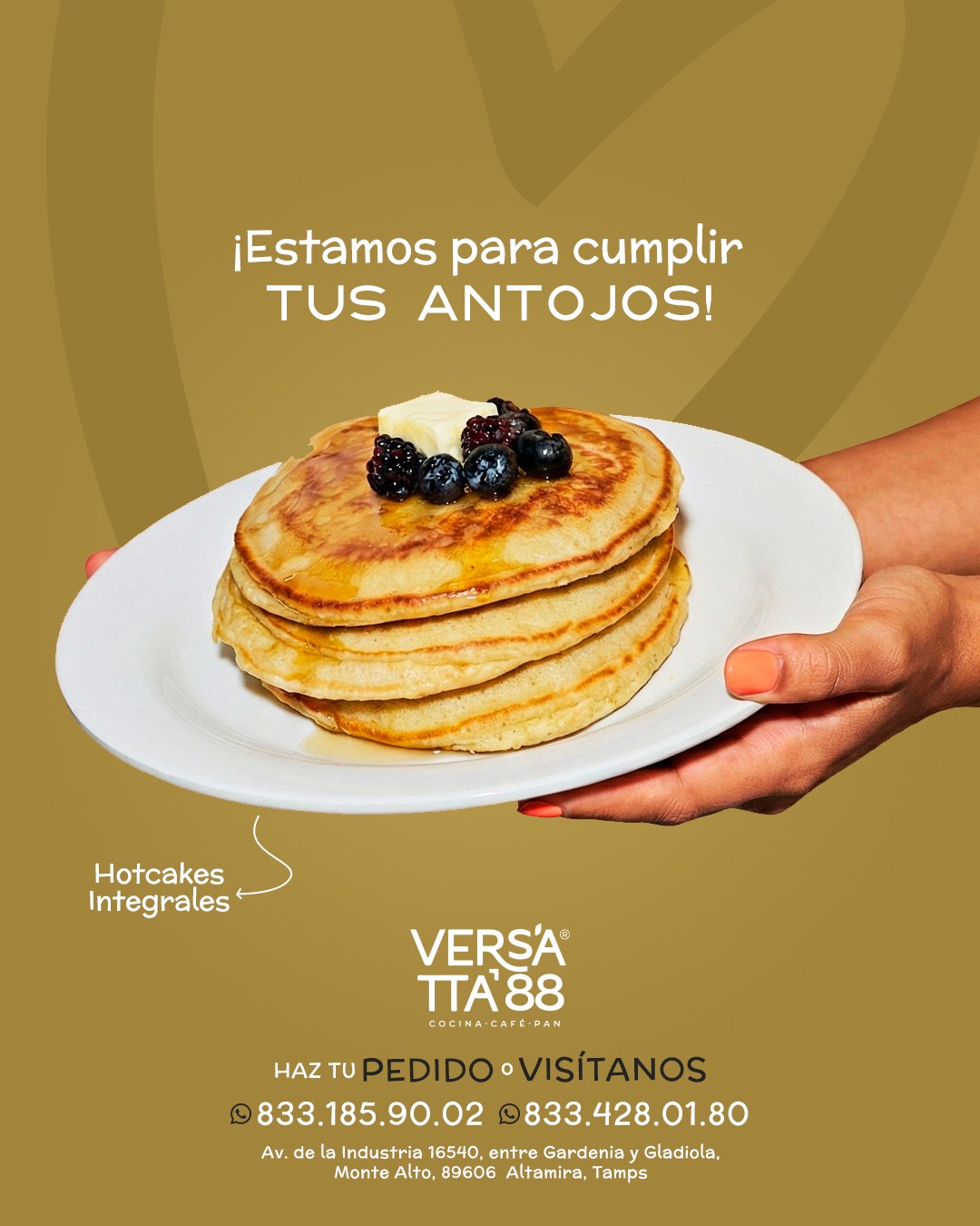 Versatta 88 Restaurante, Cafetería,  Panadería Facebook ad