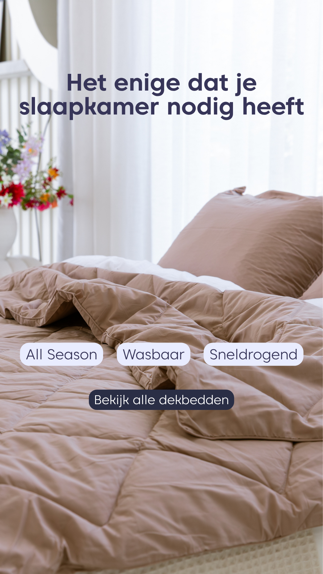 HappyBed Facebook ad