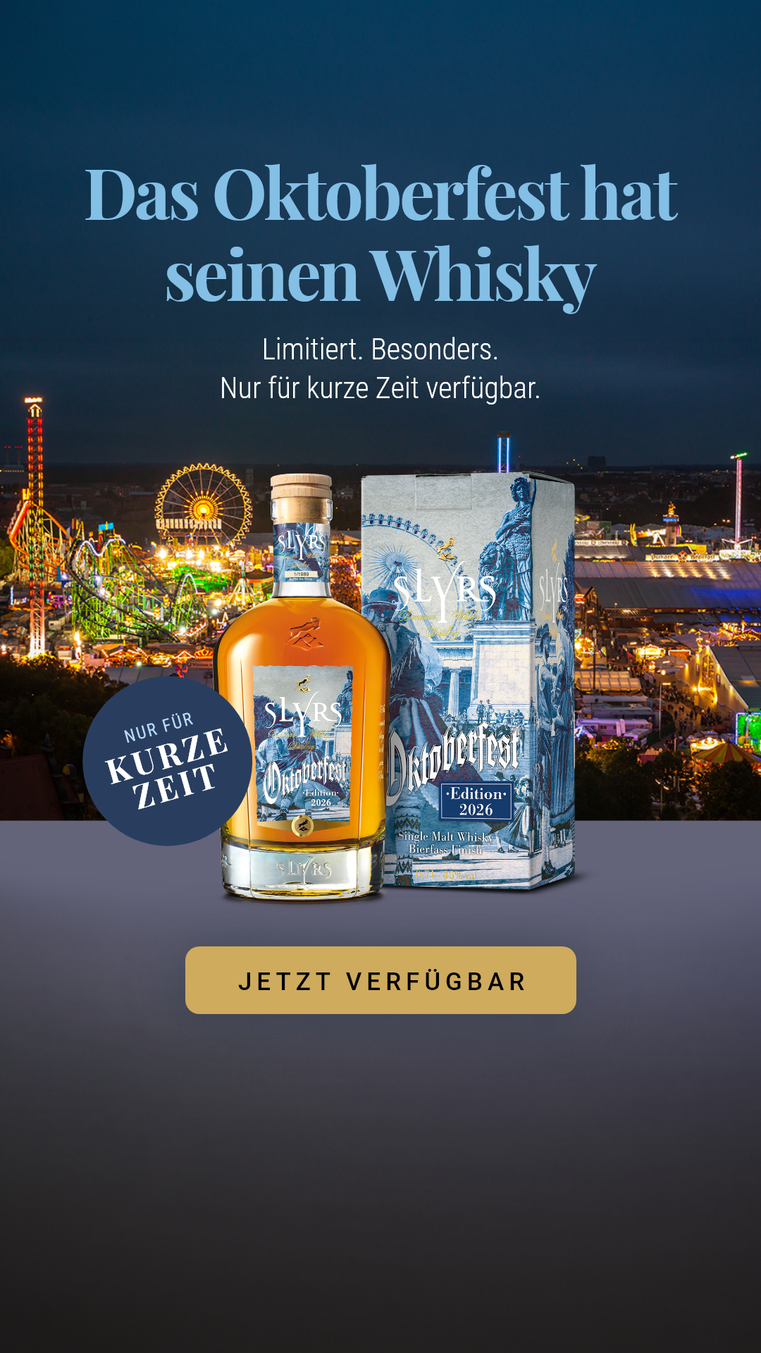 Slyrs Whisky Facebook ad from Aug 17, 2026