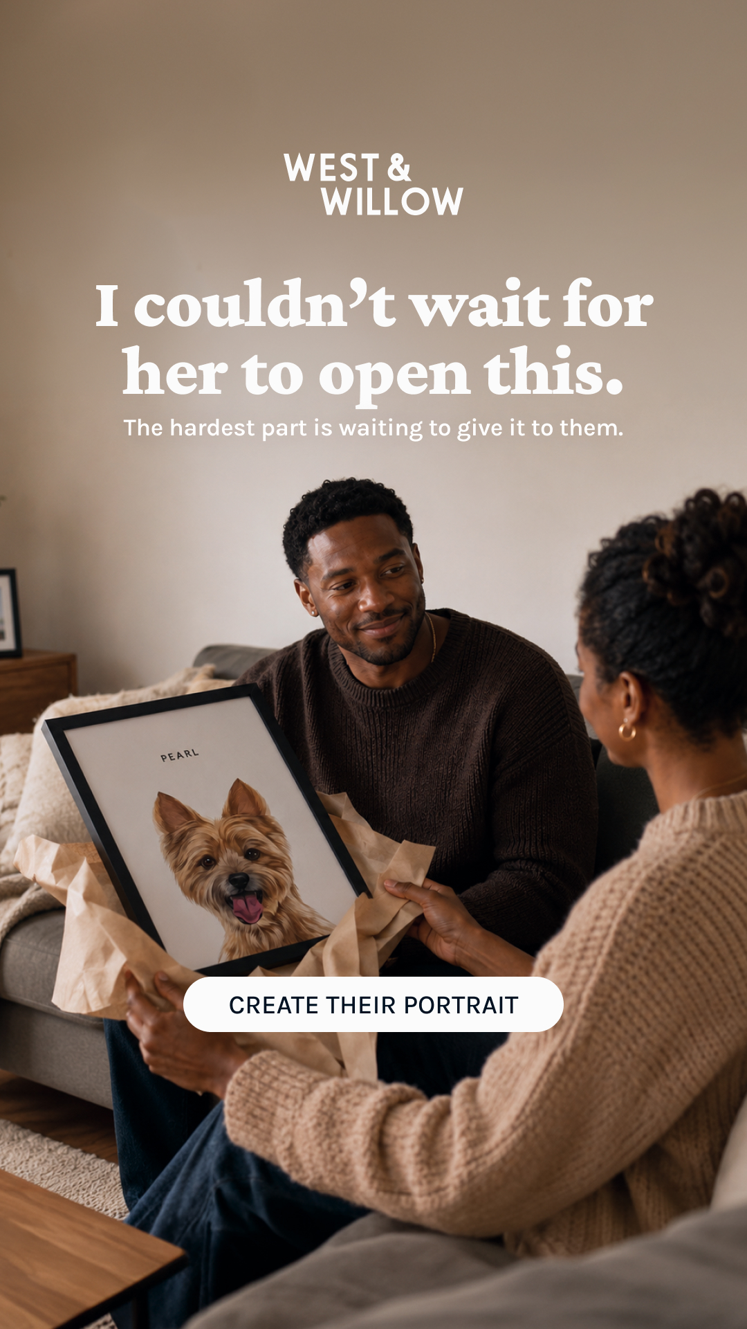 West & Willow Facebook ad