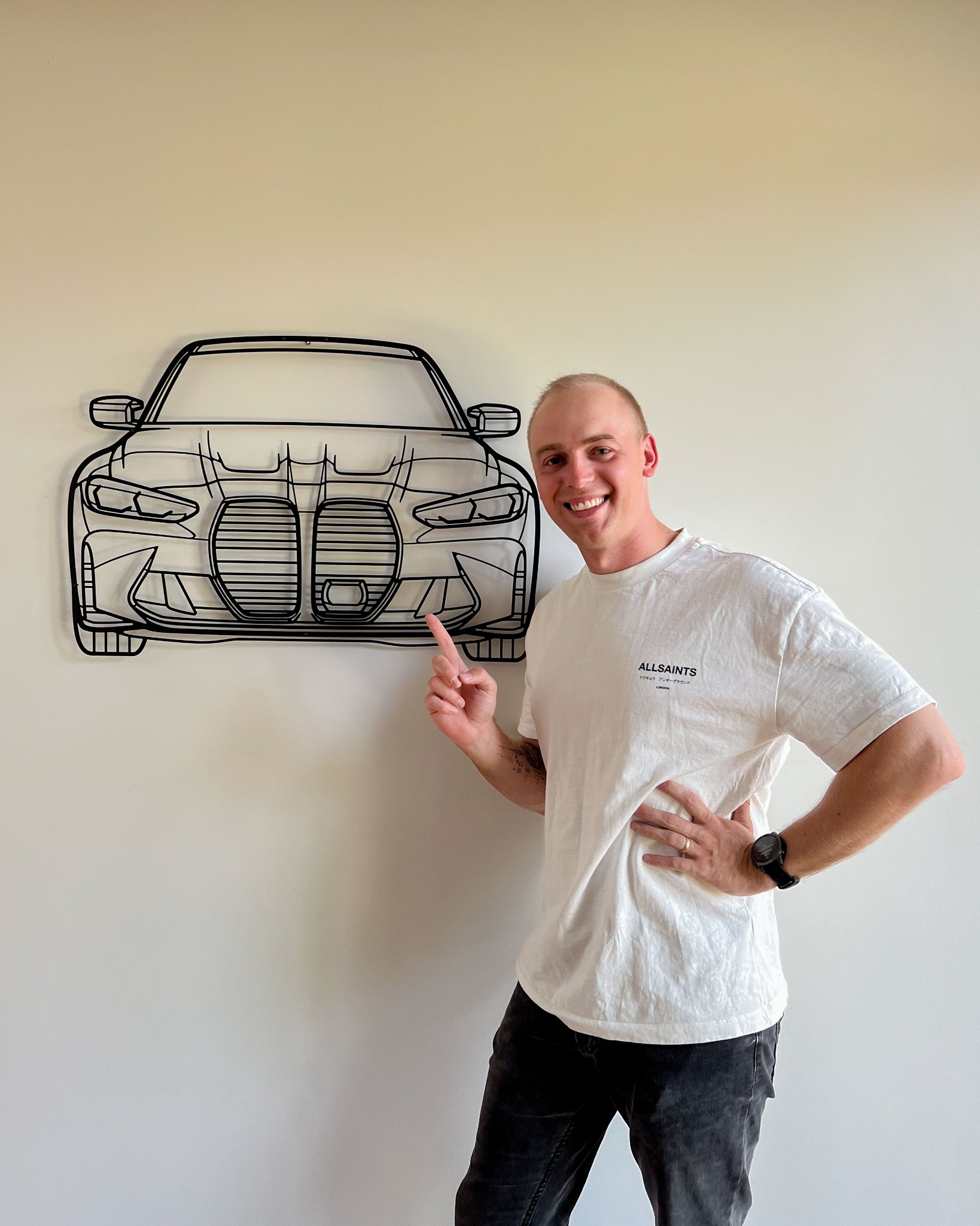Paul's Automotive Blog Facebook ad: Finally, proper wall art for your boring walls.