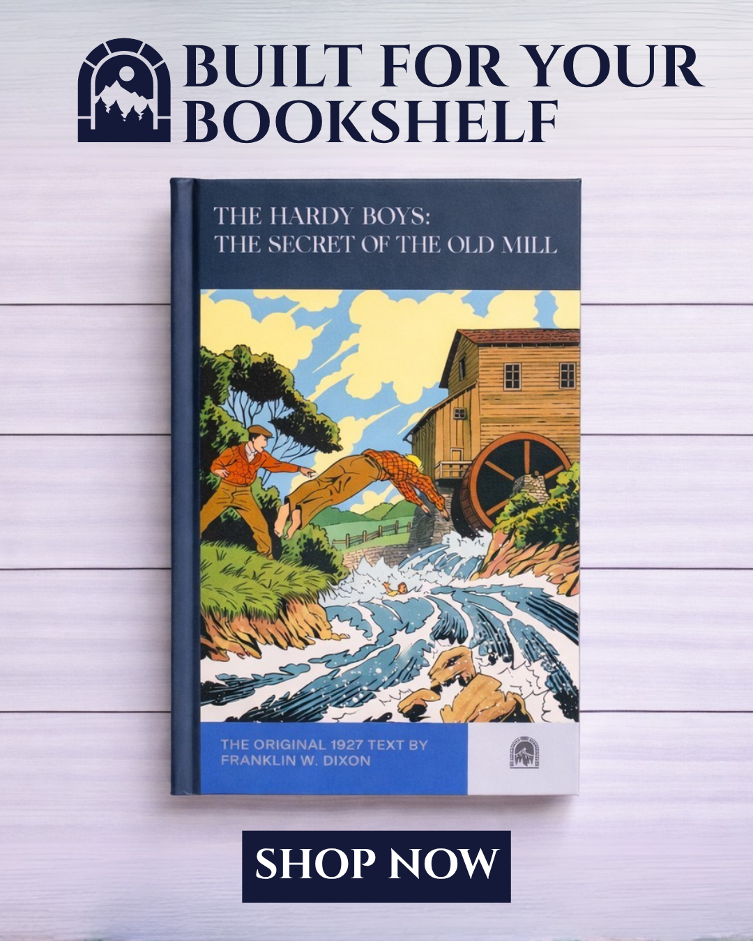 Passage Press Facebook ad: Books Built For Americans