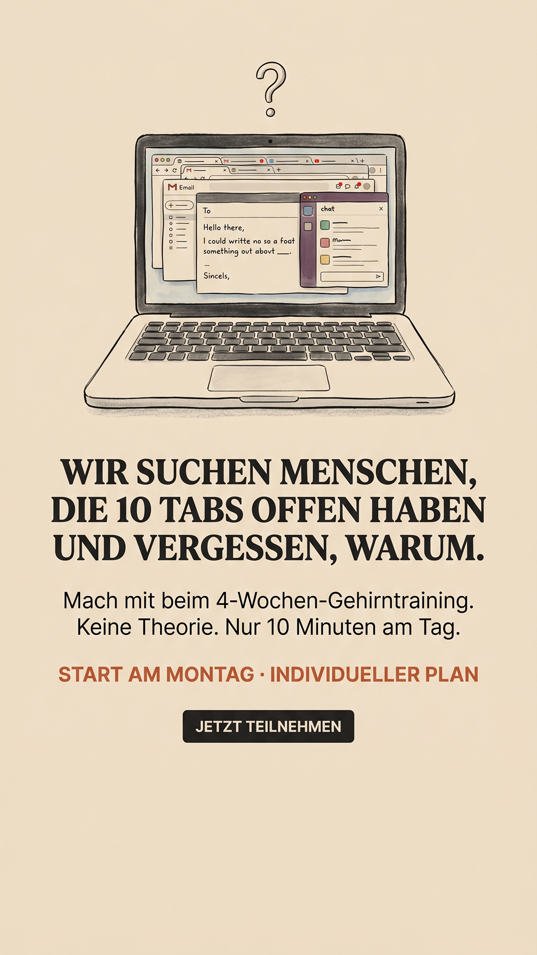 Impulse: Brain Training & Self-Discovery Facebook ad