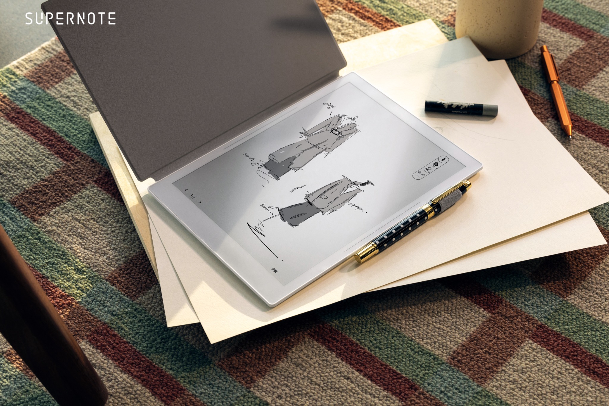 Supernote Facebook ad: Love at First Write