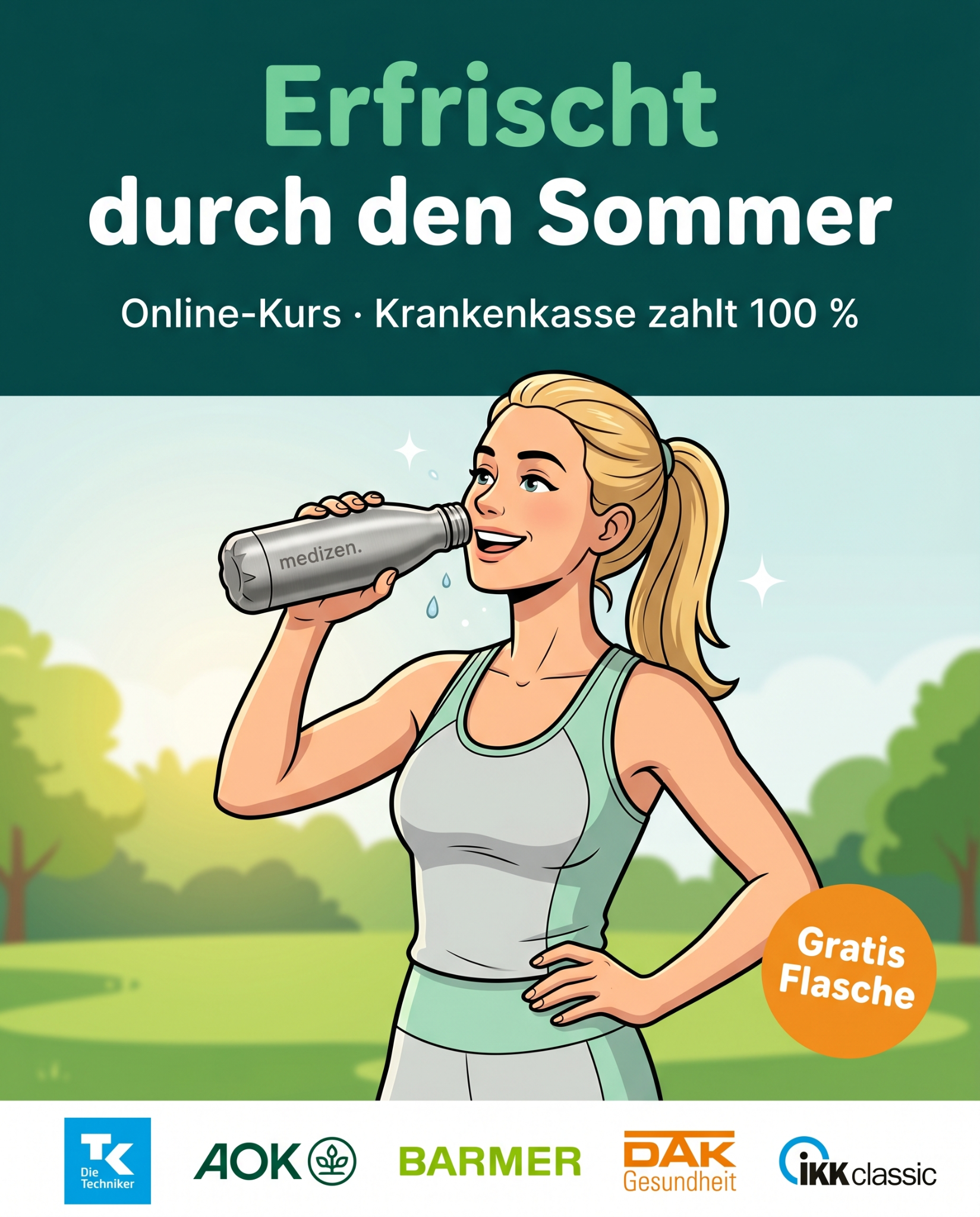 Medizen Fitness App Facebook ad