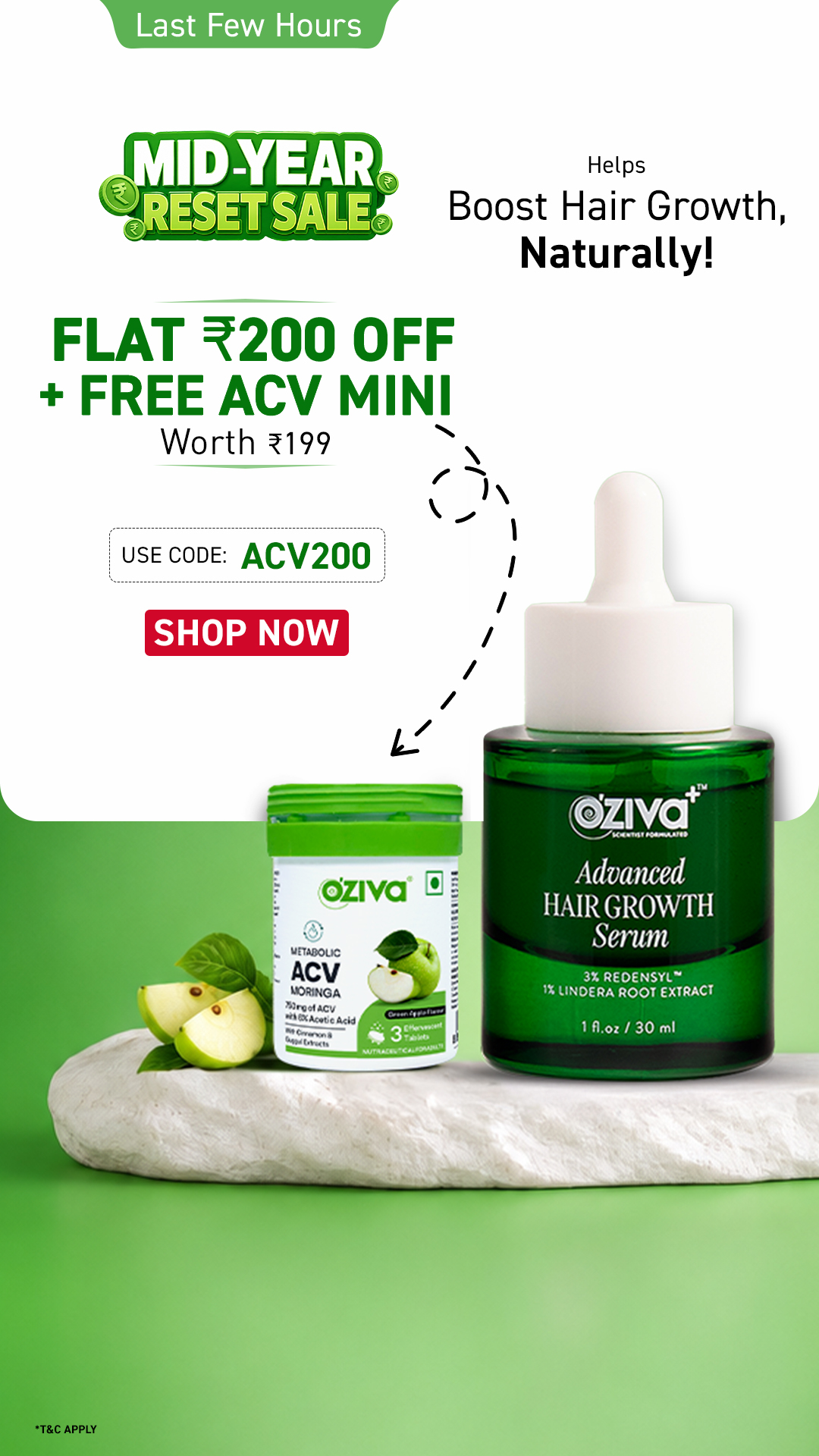 OZiva Facebook ad