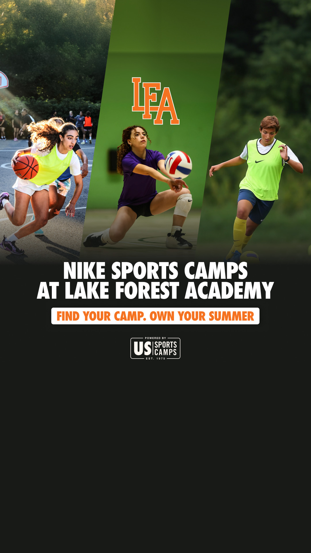 US Sports Camps - NIKE Sports Camps Facebook ad
