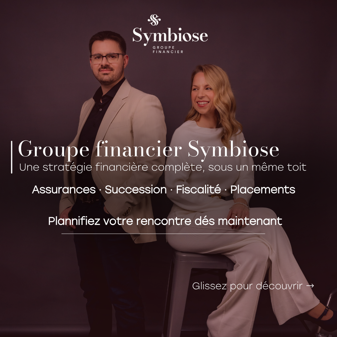 Symbiose - Groupe financier Facebook ad: Et si votre stratégie financière était enfin à…