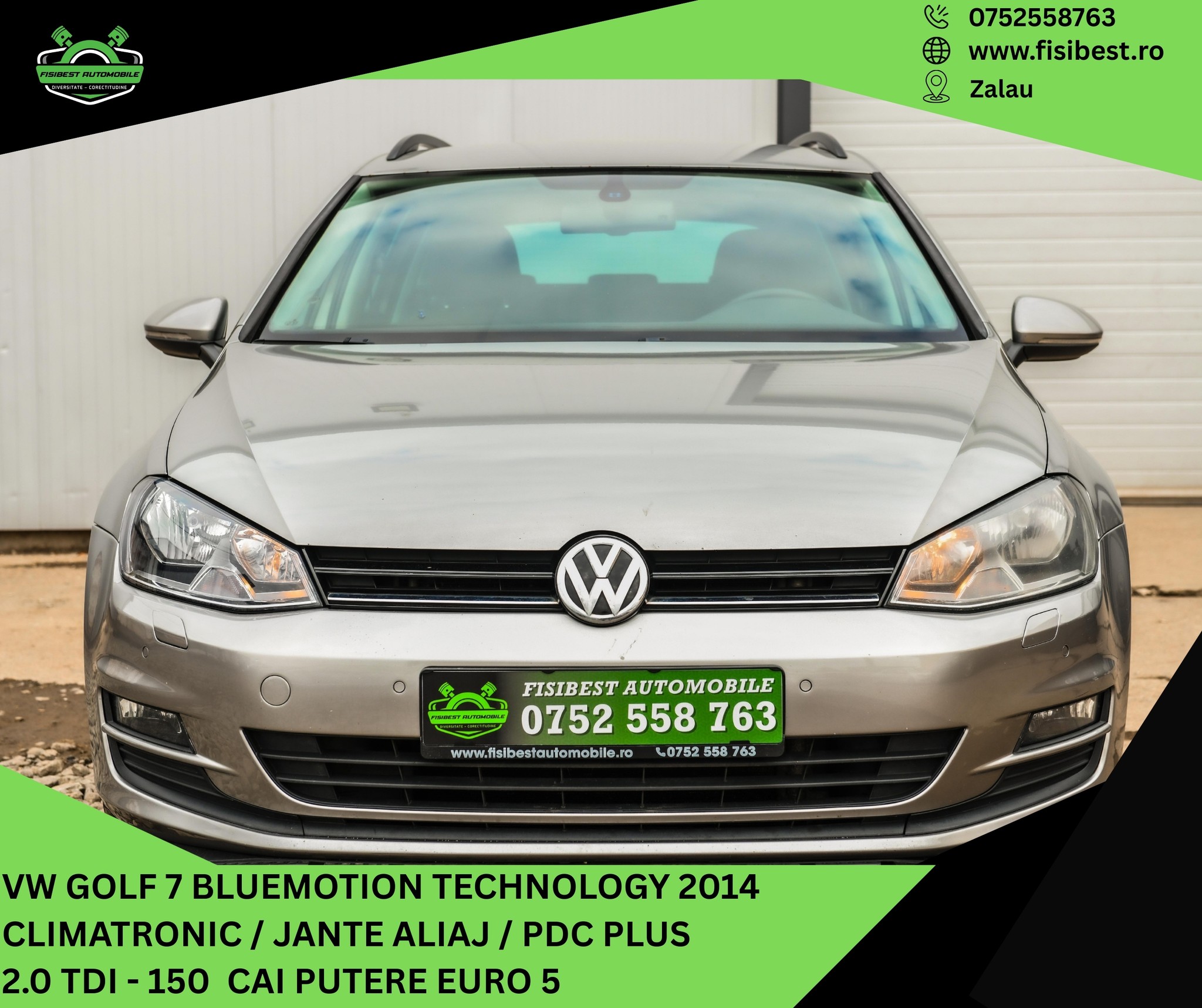 FisiBest Automobile Facebook ad: VW Golf 7 2.0 TDI DSG 2014 BlueMotion…