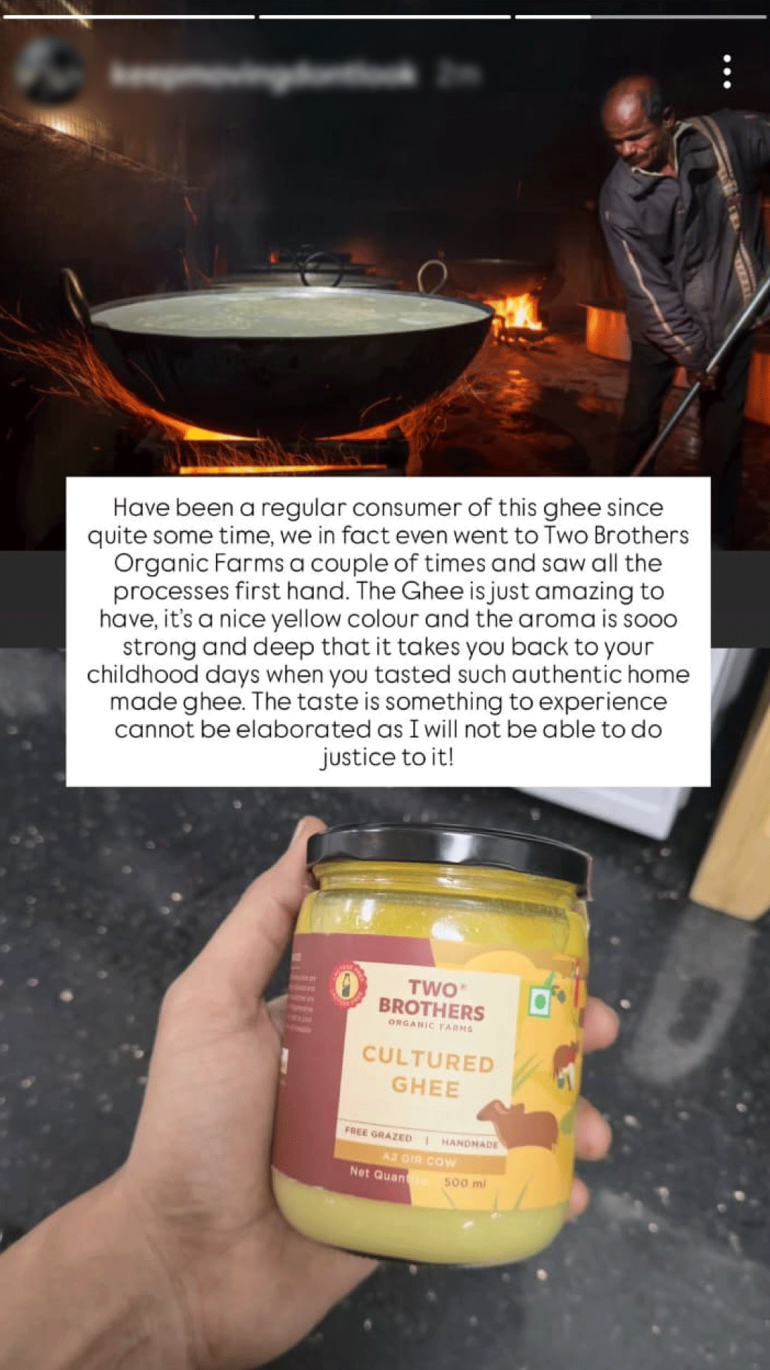 Two Brothers Organic Farms Facebook ad