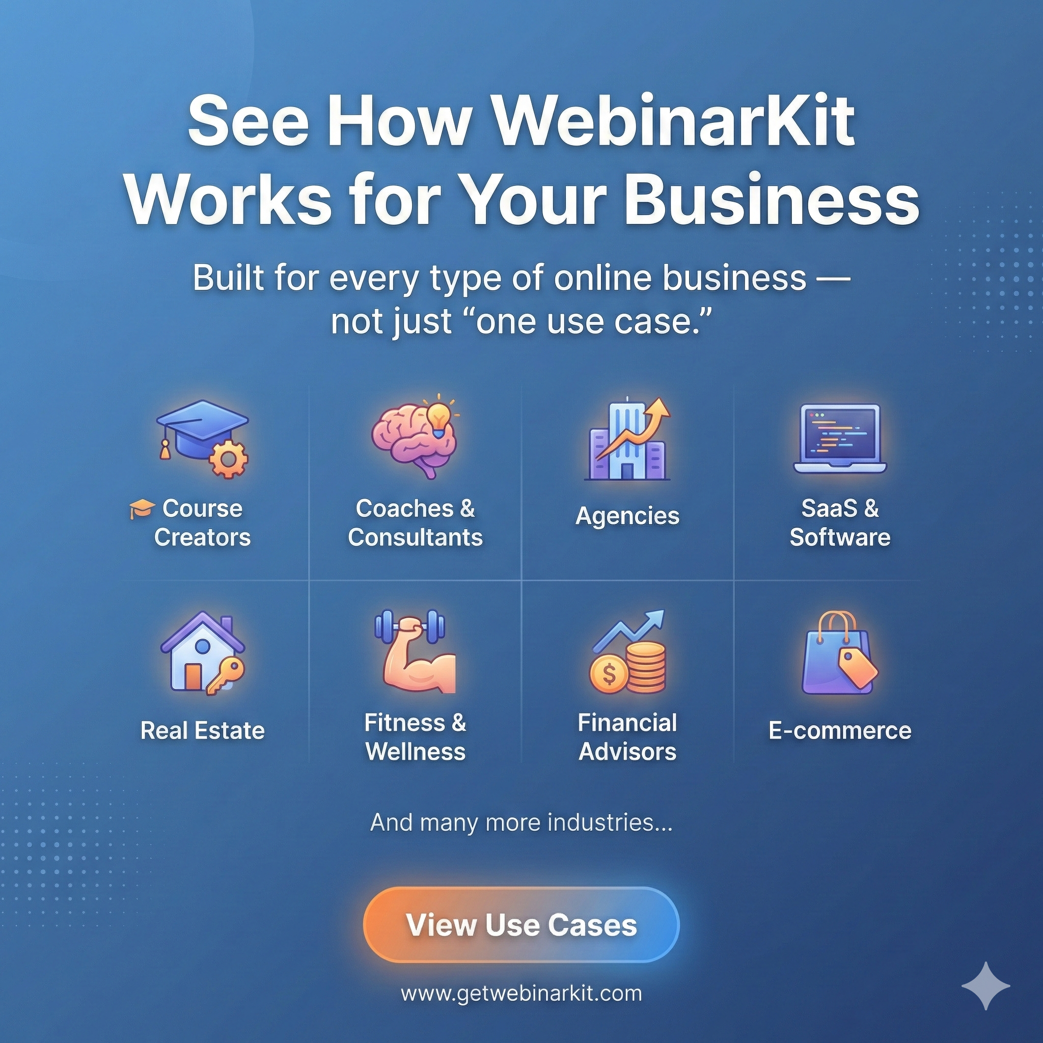 WebinarKit Facebook ad