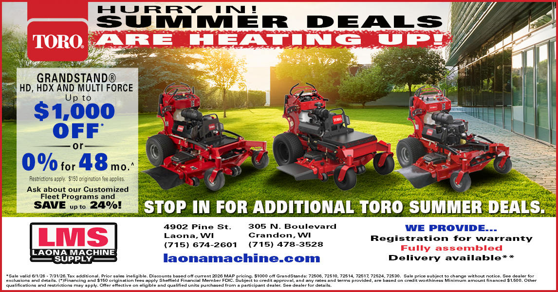Laona Machine Supply Facebook ad