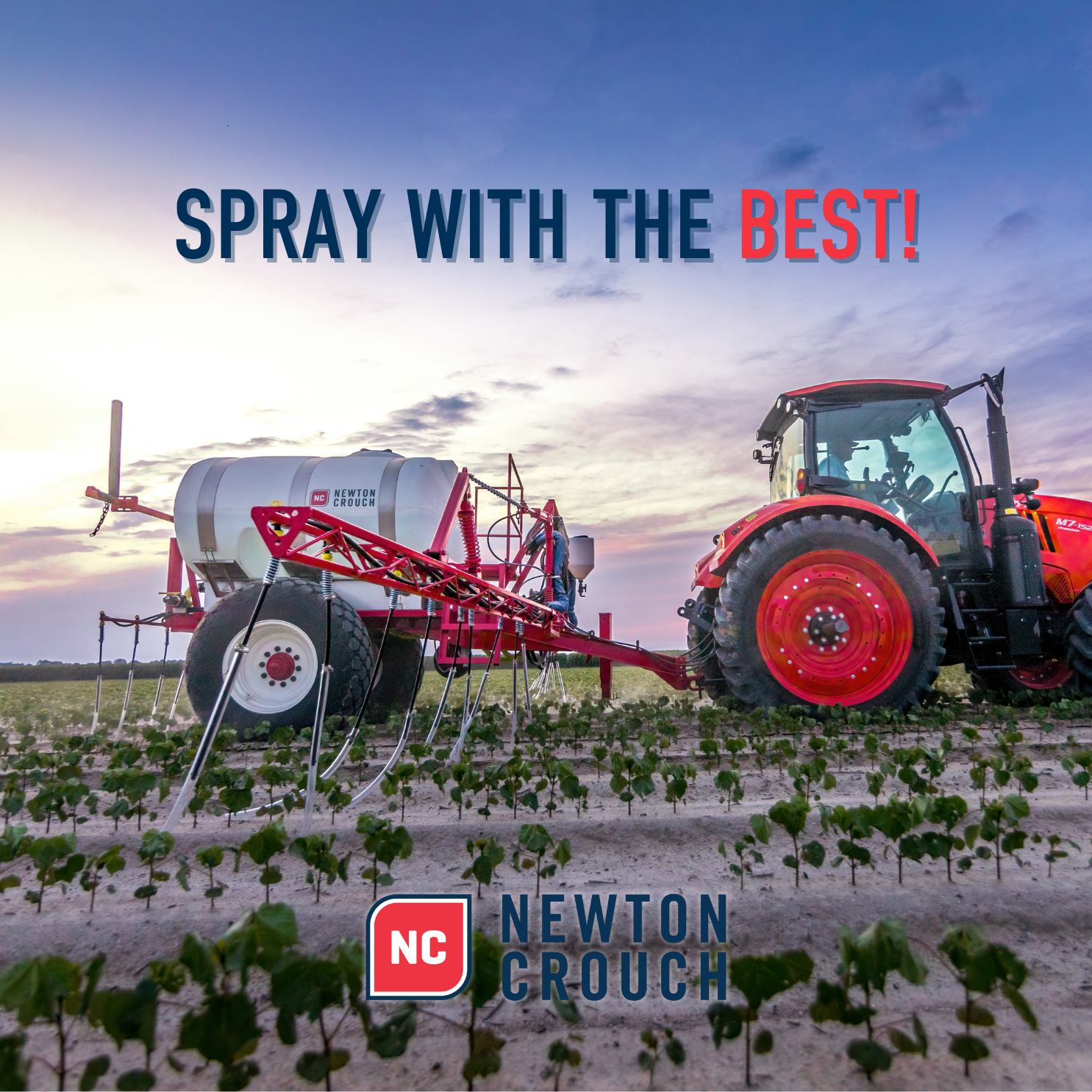 Newton Crouch Company, LLC Facebook ad: Discover Newton Crouch's durable sprayers and spreadrs that…