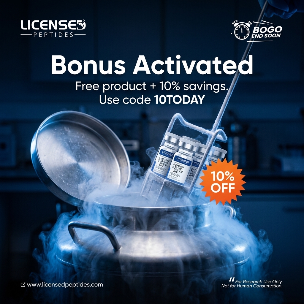LicensedPeptides Facebook ad