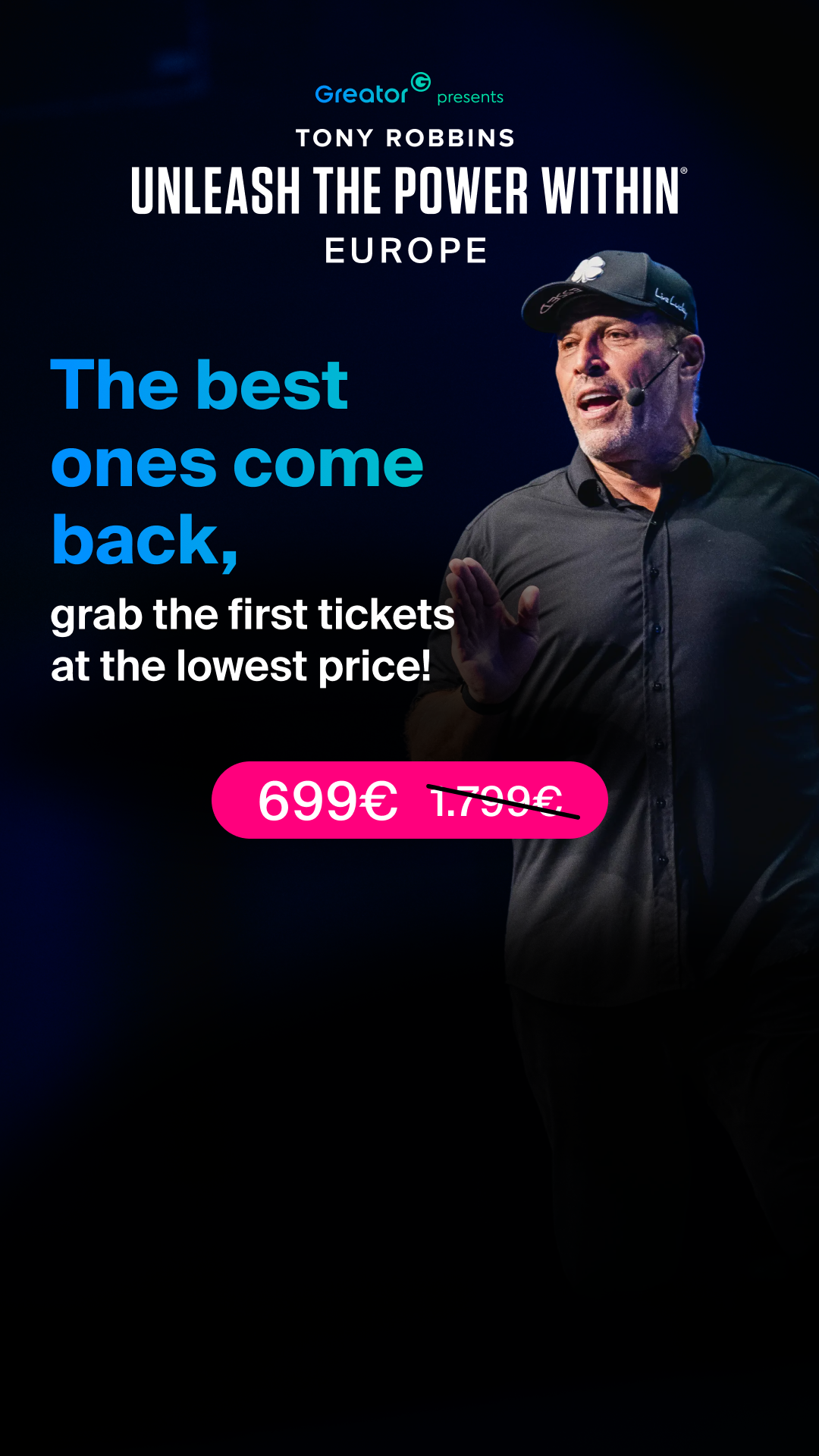 Greator Facebook ad