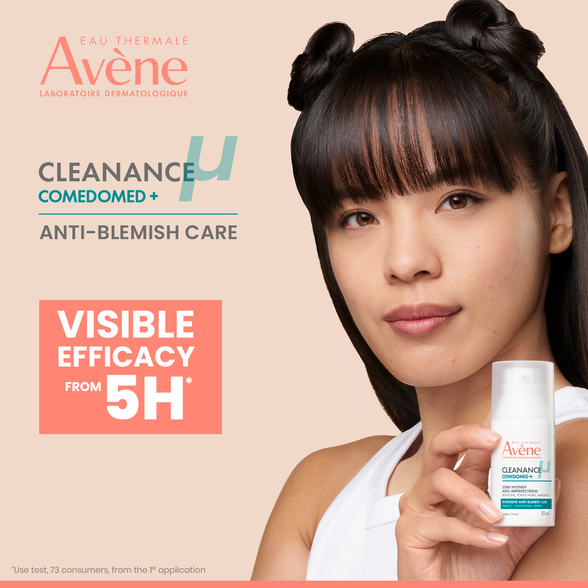 Eau Thermale Avène Facebook ad: Cleanance Comedomed+