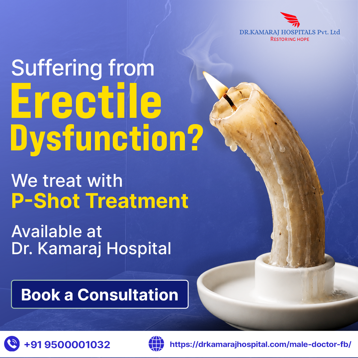 Dr.Kamaraj Hospital For Men's Health Facebook ad