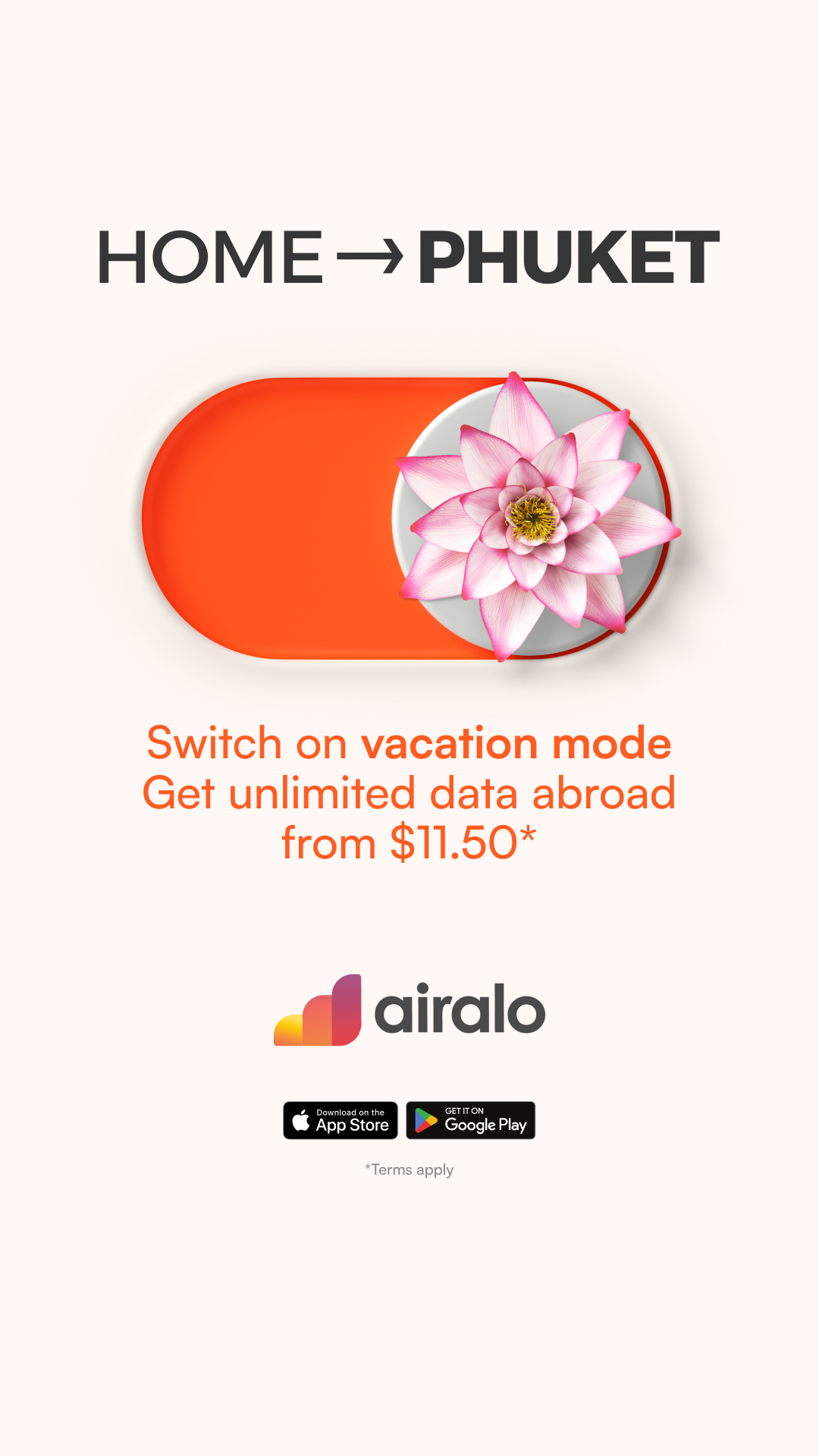 Airalo Global eSIM Store Facebook ad