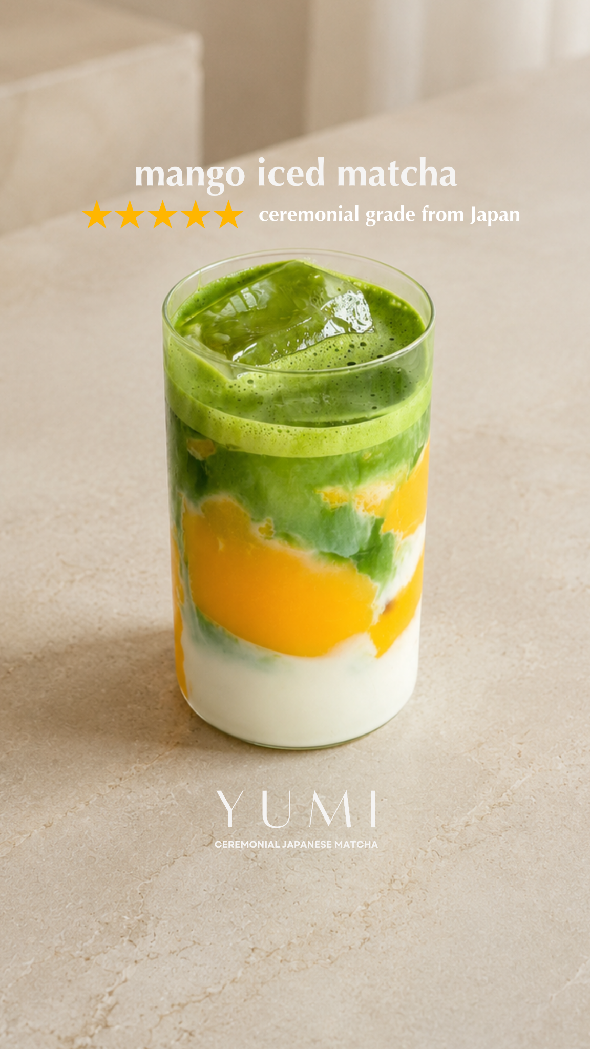 Yumi Matcha Facebook ad: The Iced Matcha of Summer