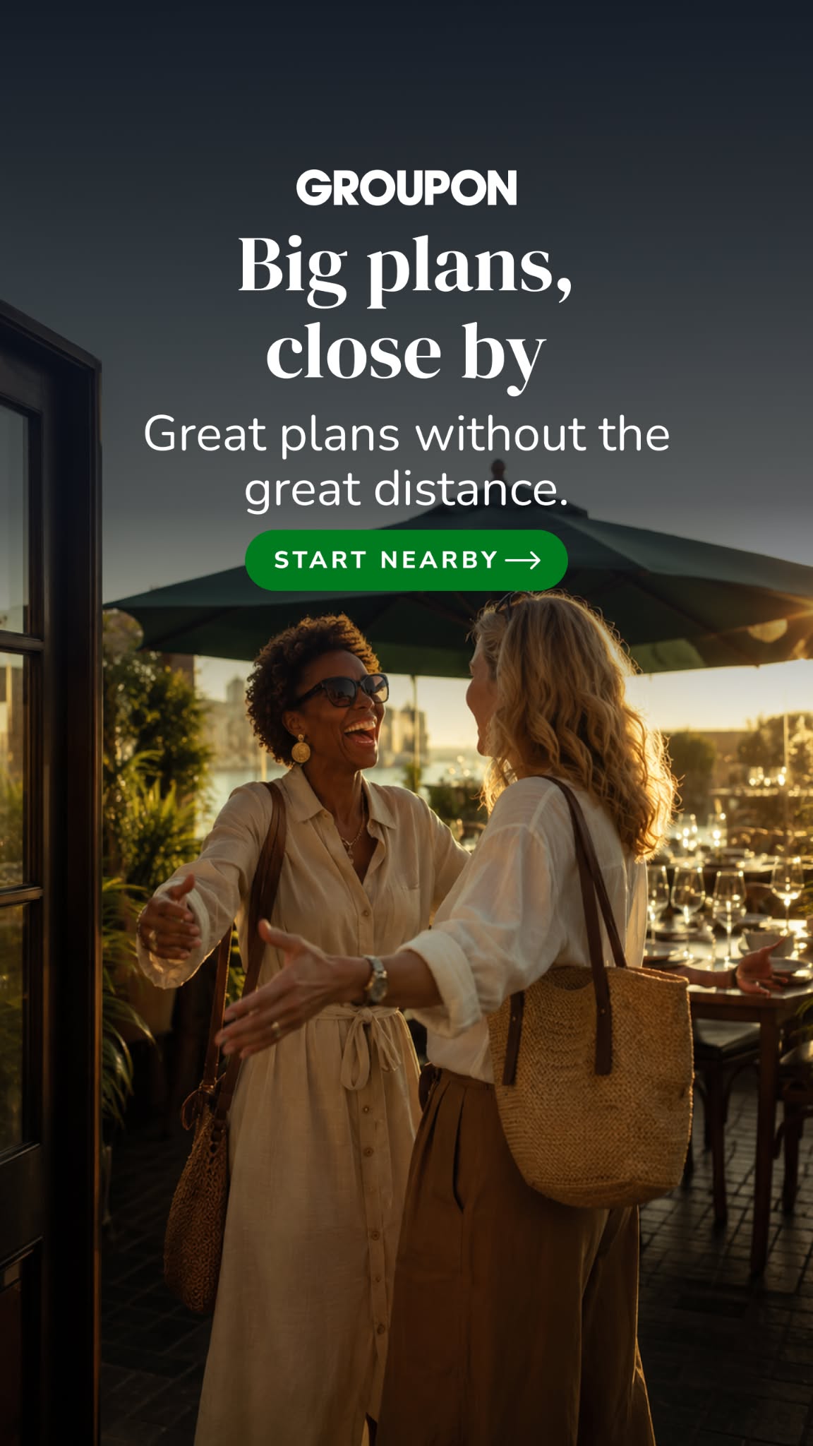 Groupon Facebook ad
