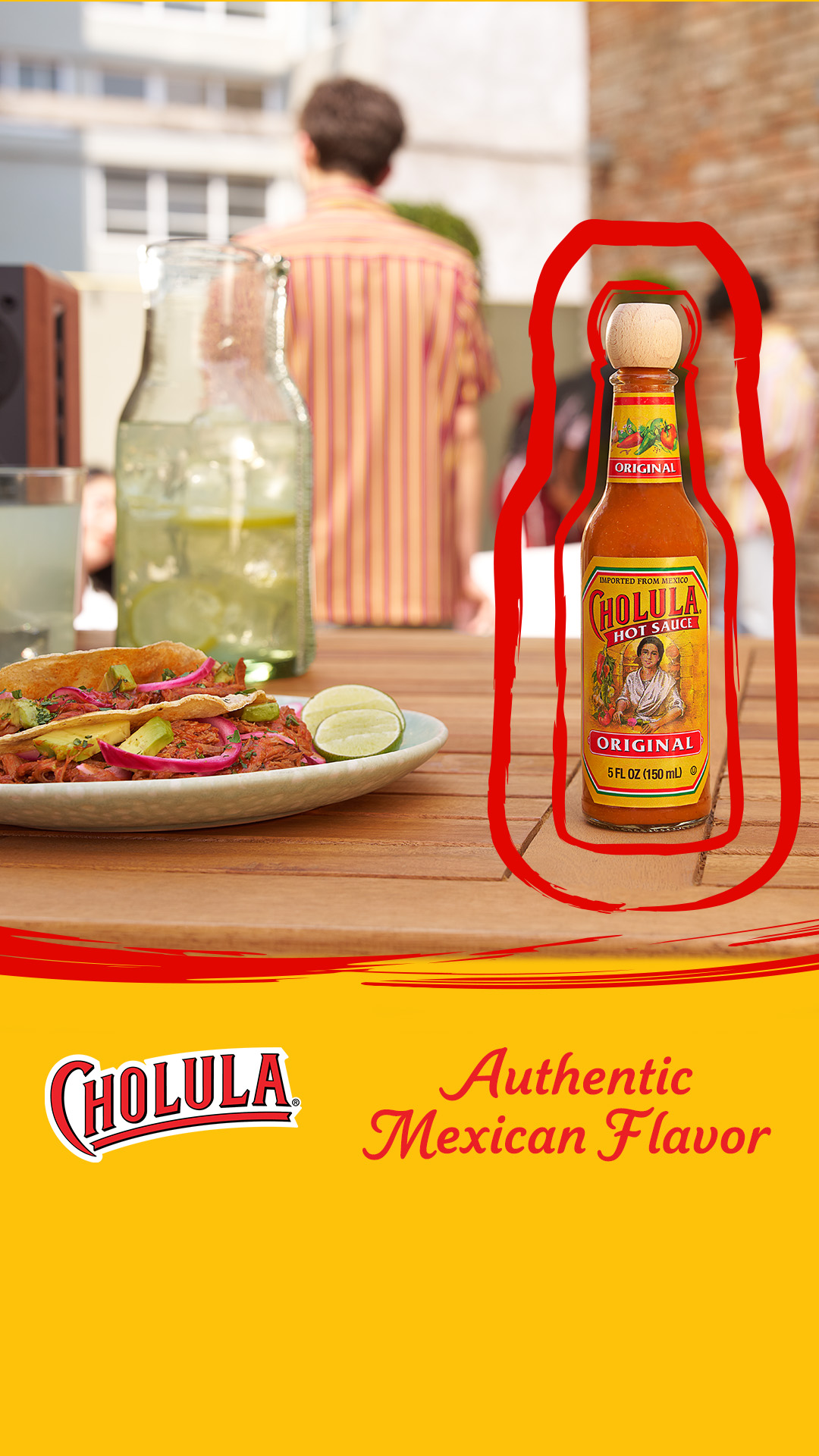 Cholula Hot Sauce Facebook ad from Apr 8, 2026