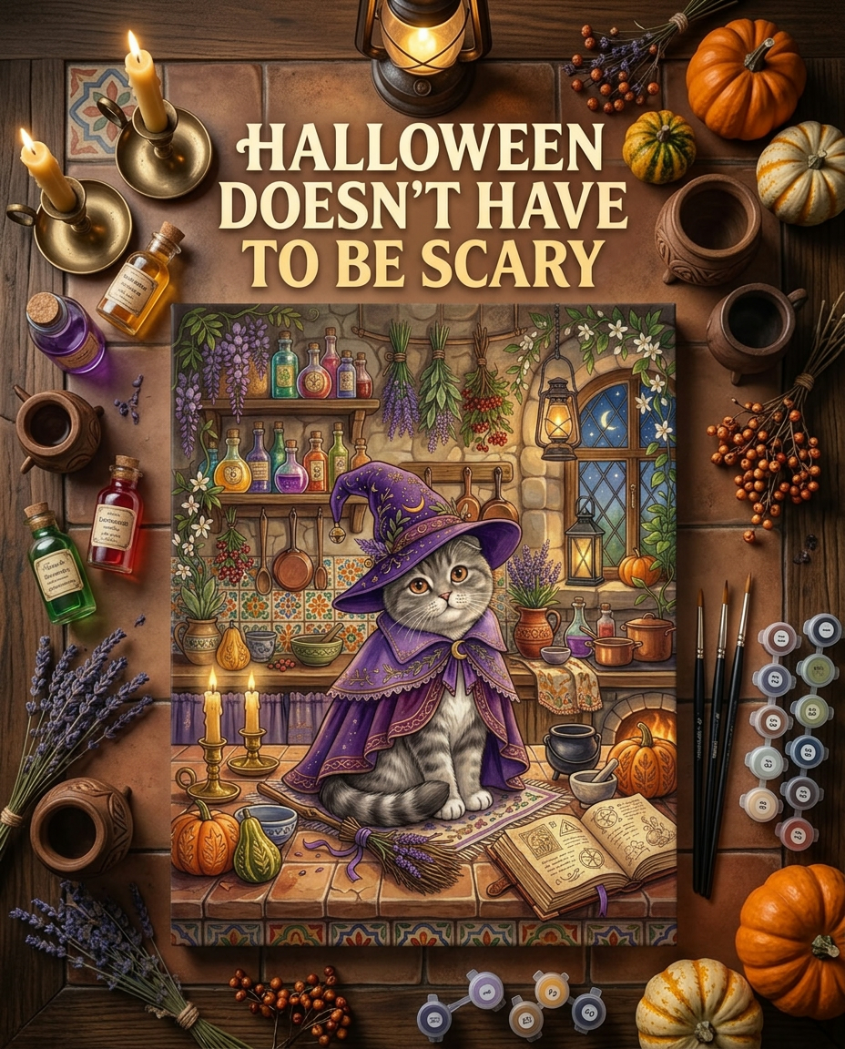 Craftoria Facebook ad: Your Cozy Halloween Hobby
