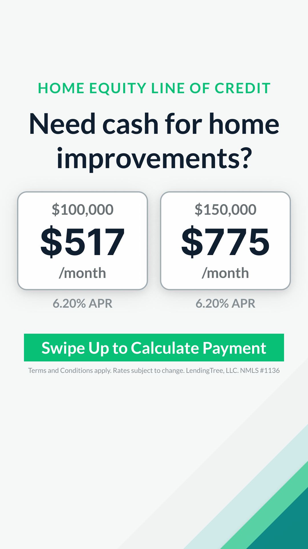 LendingTree Facebook ad