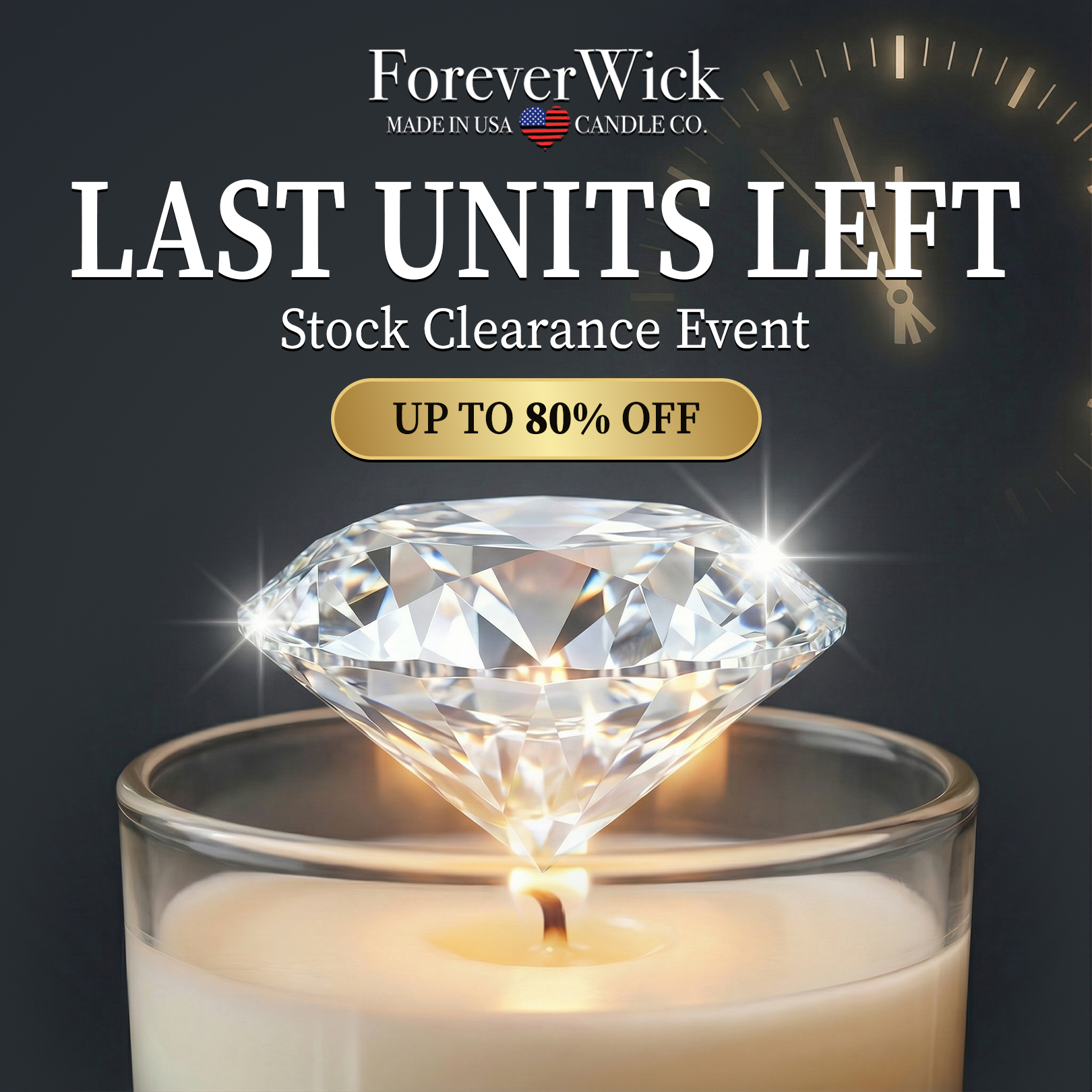 ForeverWick Candle Facebook ad