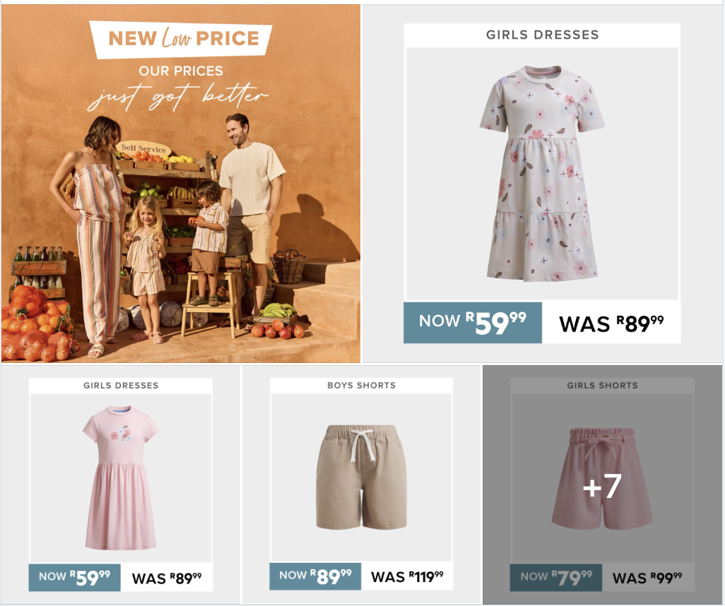 Exact Clothing Facebook ad