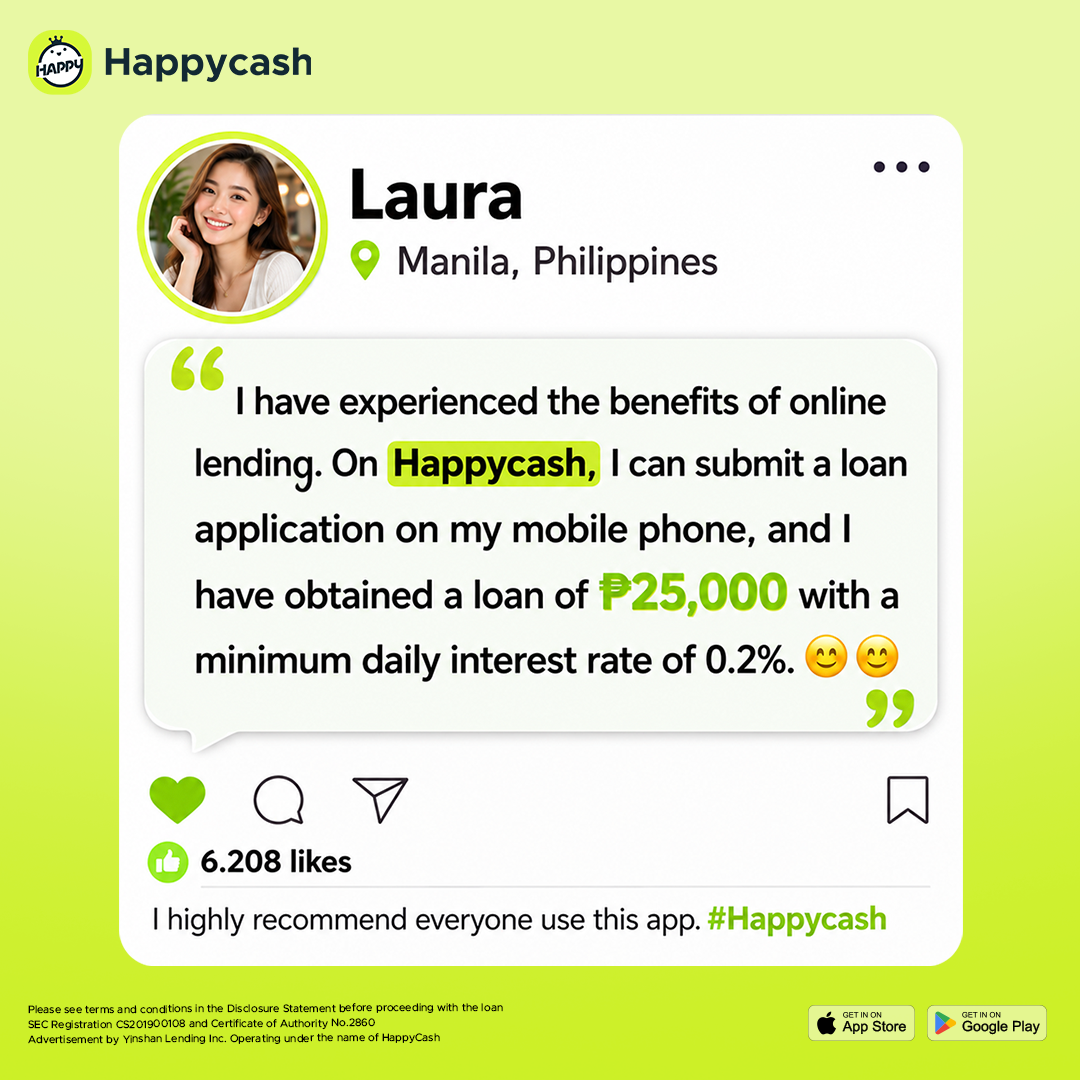 HappyCash Facebook ad