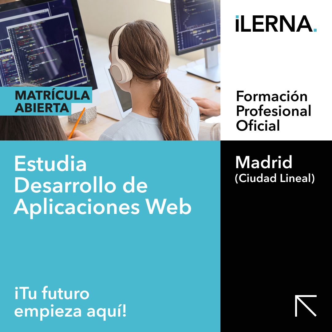 ILERNA Formación Facebook ad: FP Oficial en Madrid