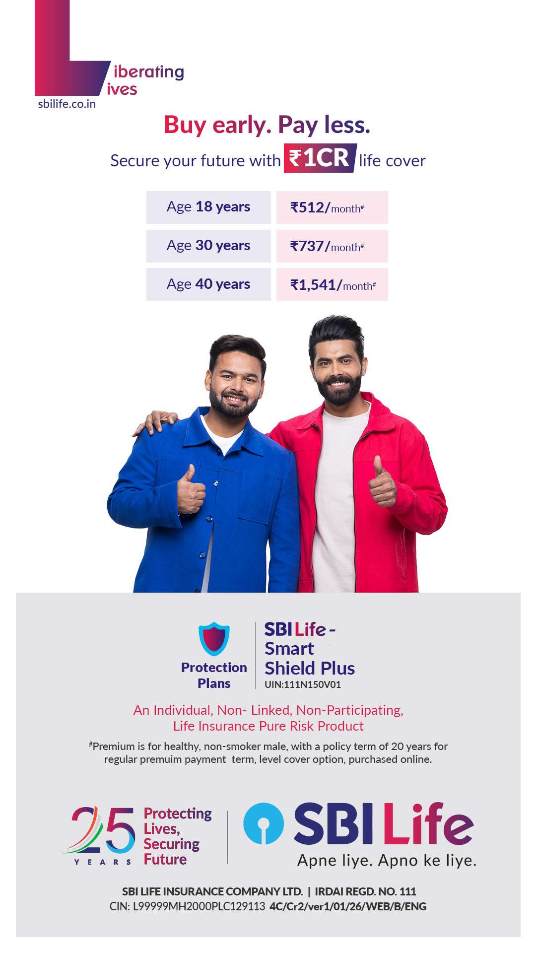 SBI Life Insurance Facebook ad
