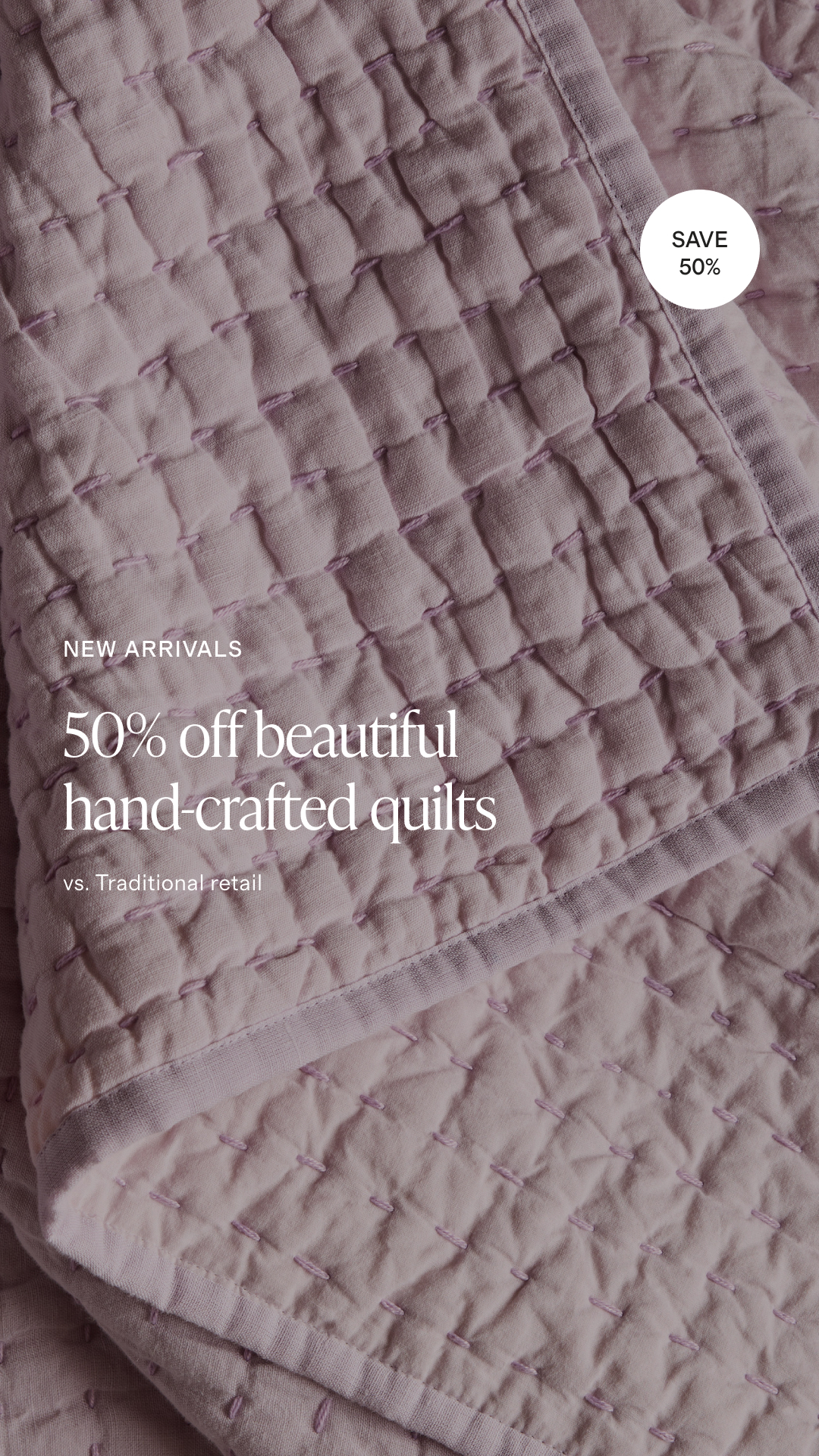 Quince Facebook ad