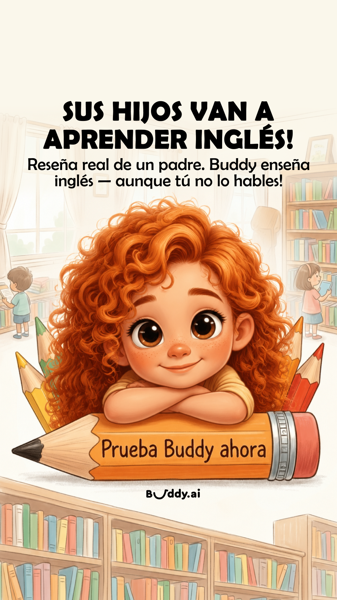 Buddy.ai: Inglés para niños Facebook ad